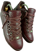 Balenciaga arena low - eu 43 / us 10 - burgundy