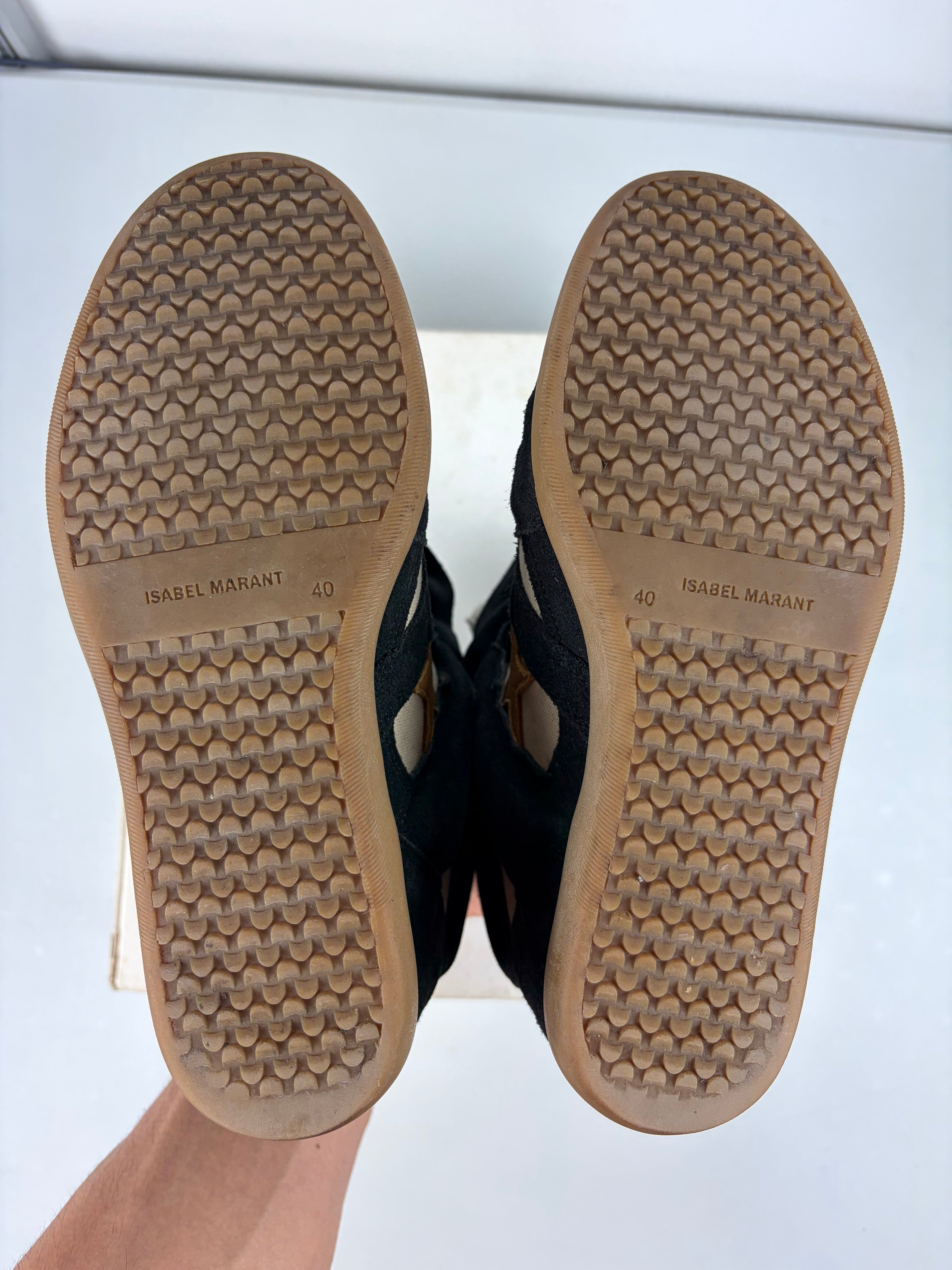 ISABEL MARANT Bekett ‘Star’ wedge sneakers - eu 40