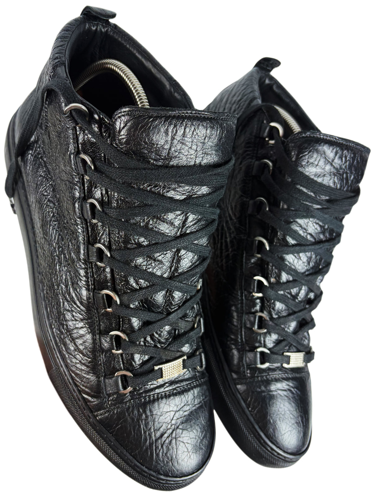 Balenciaga arena high tops - eu 44 / us 11 - black