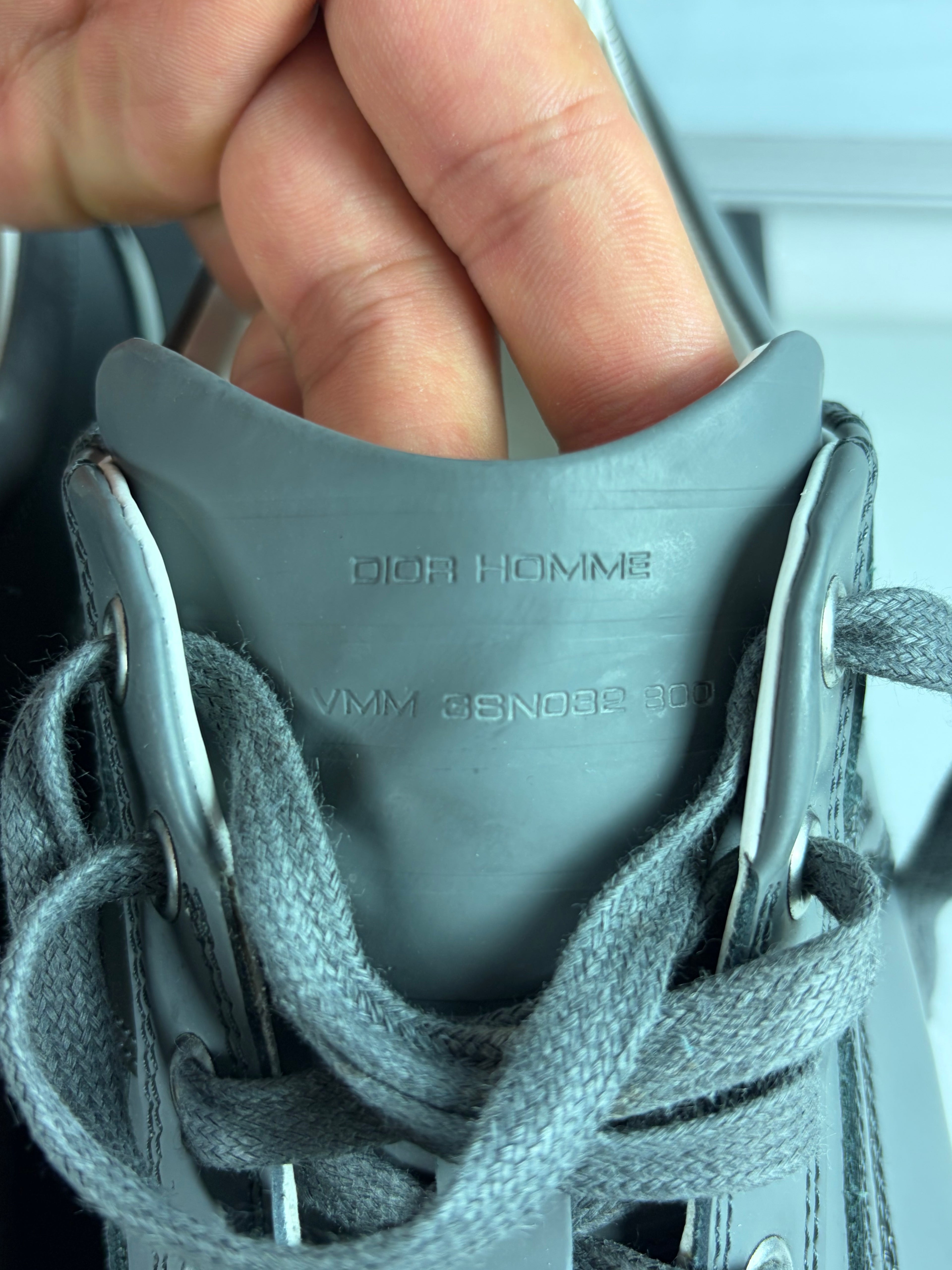 Dior Homme low tops - eu 44 / us 11 - grey