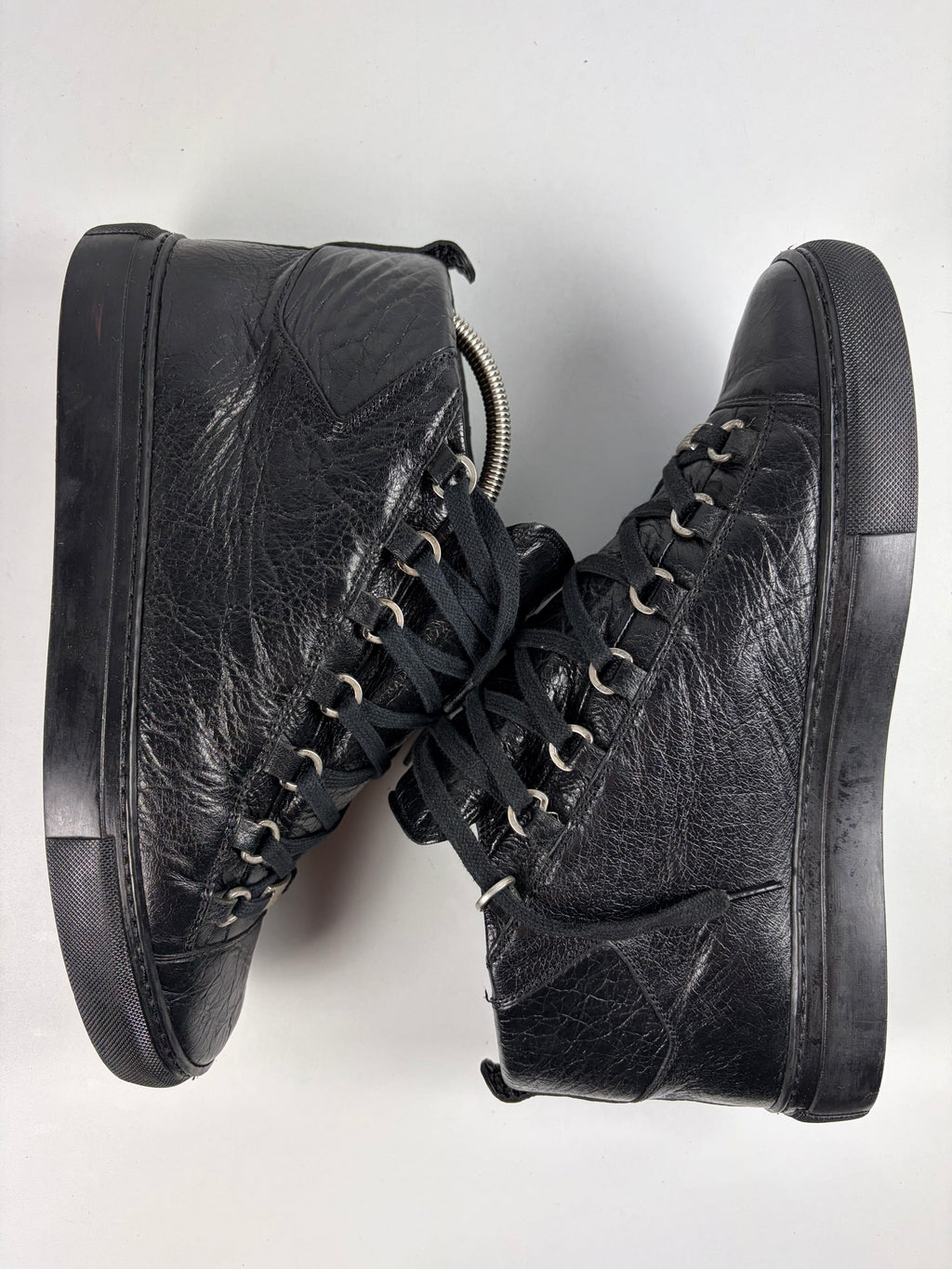 Balenciaga arena high tops - eu 42 / us 9 - black