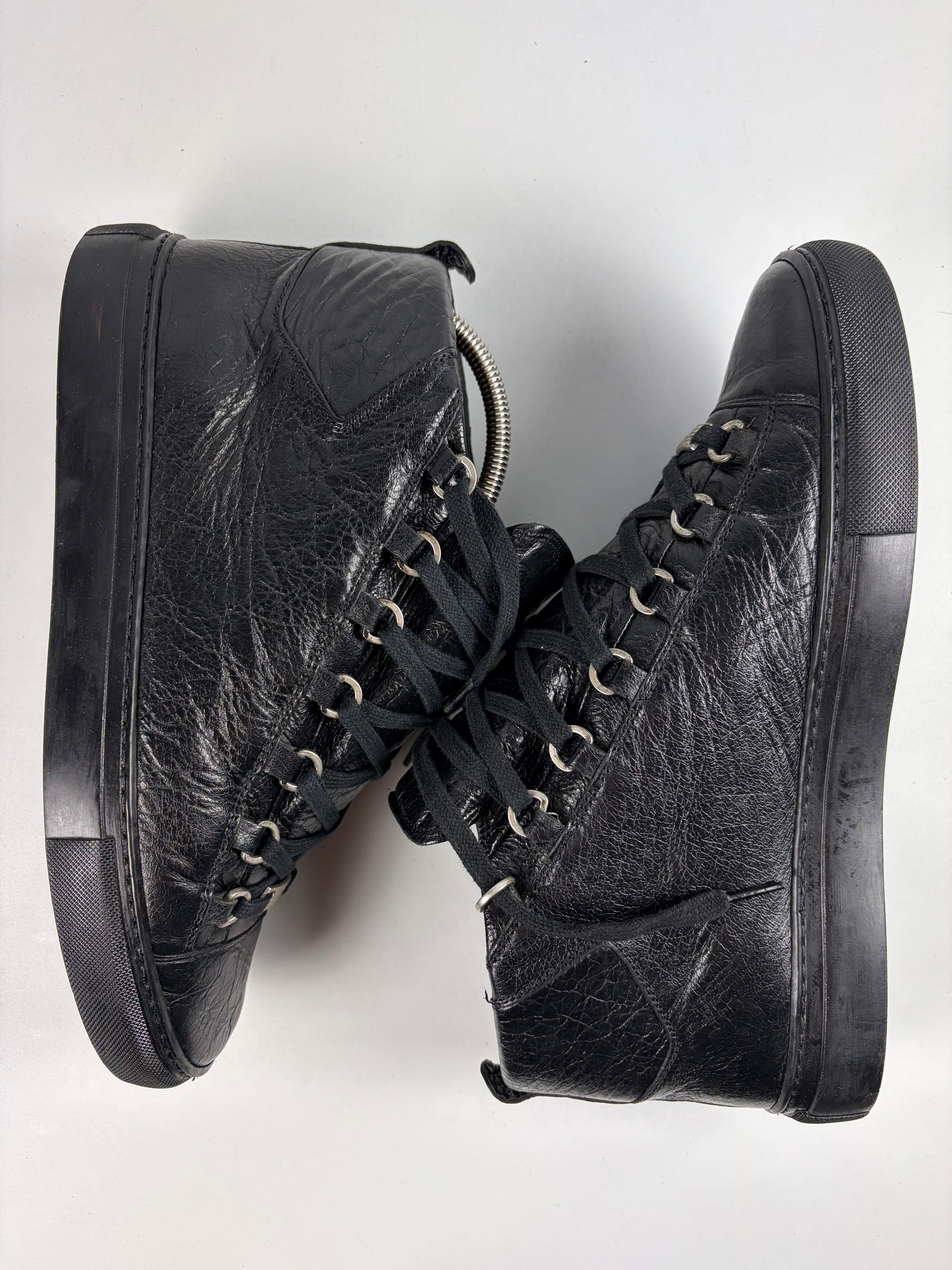 Balenciaga arena high tops - eu 42 / us 9 - black