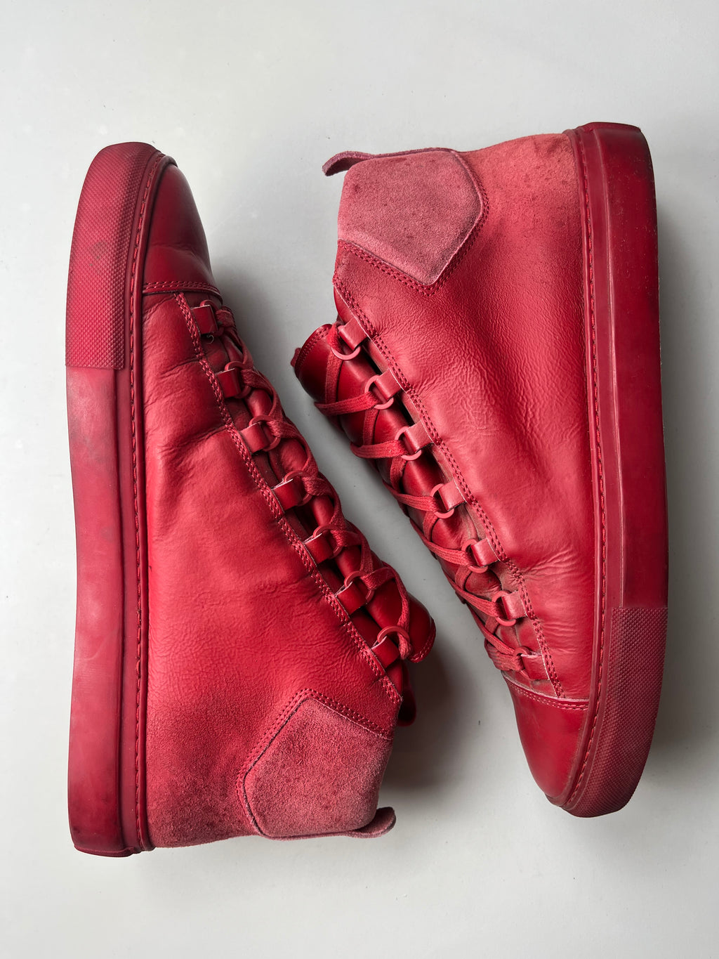 Balenciaga arena high top - Eu 43 - red