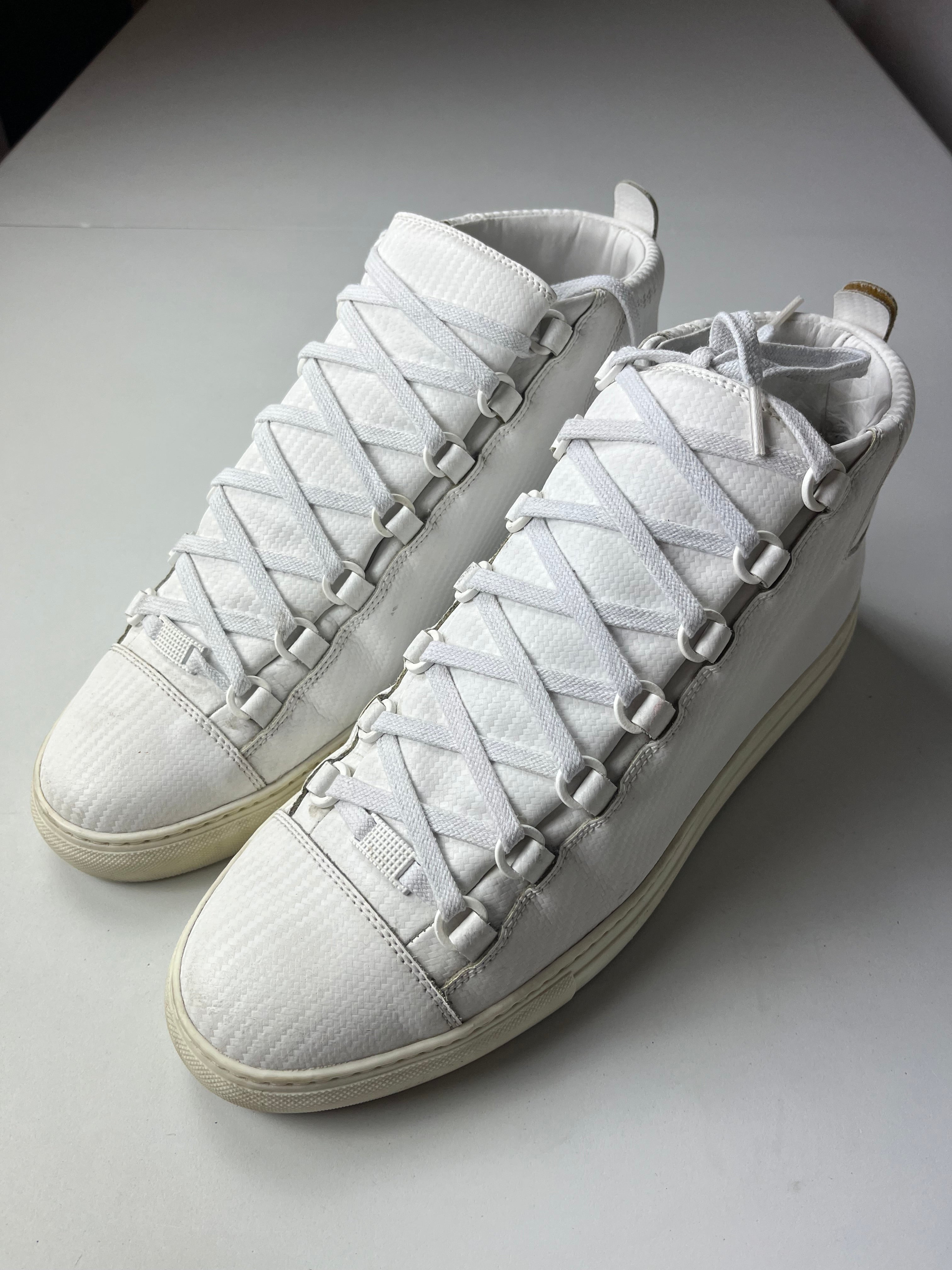 Balenciaga arena high top - Eu 43 - white