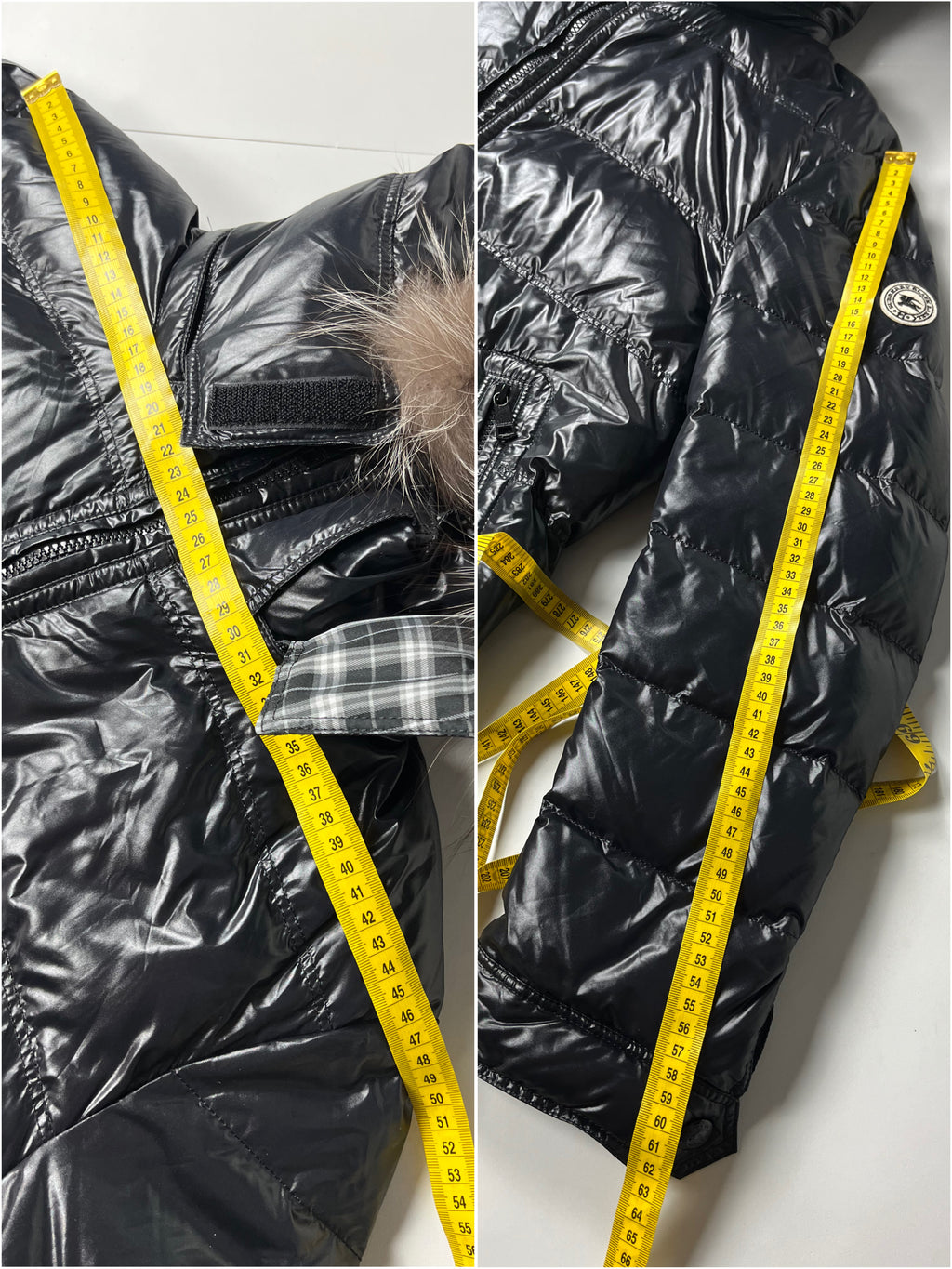 00’s BURBERRY made in Japan 2 in 1 down jacket (M/L) - black