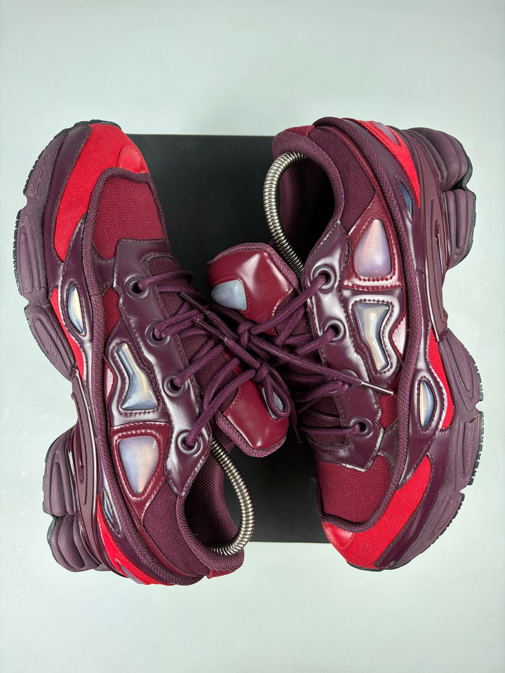 Adidas Ozweego 3 x Raf Simons - eu 42.5 / us 9 / uk 8.5 - burgundy