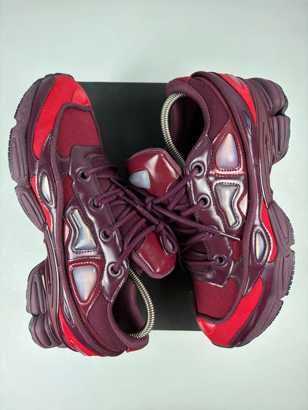 Adidas Ozweego 3 x Raf Simons - eu 42.5 / us 9 / uk 8.5 - burgundy
