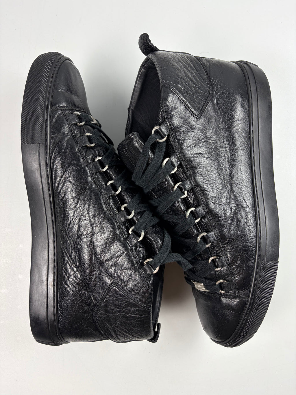 Balenciaga arena high tops - eu 44 / us 11 - black