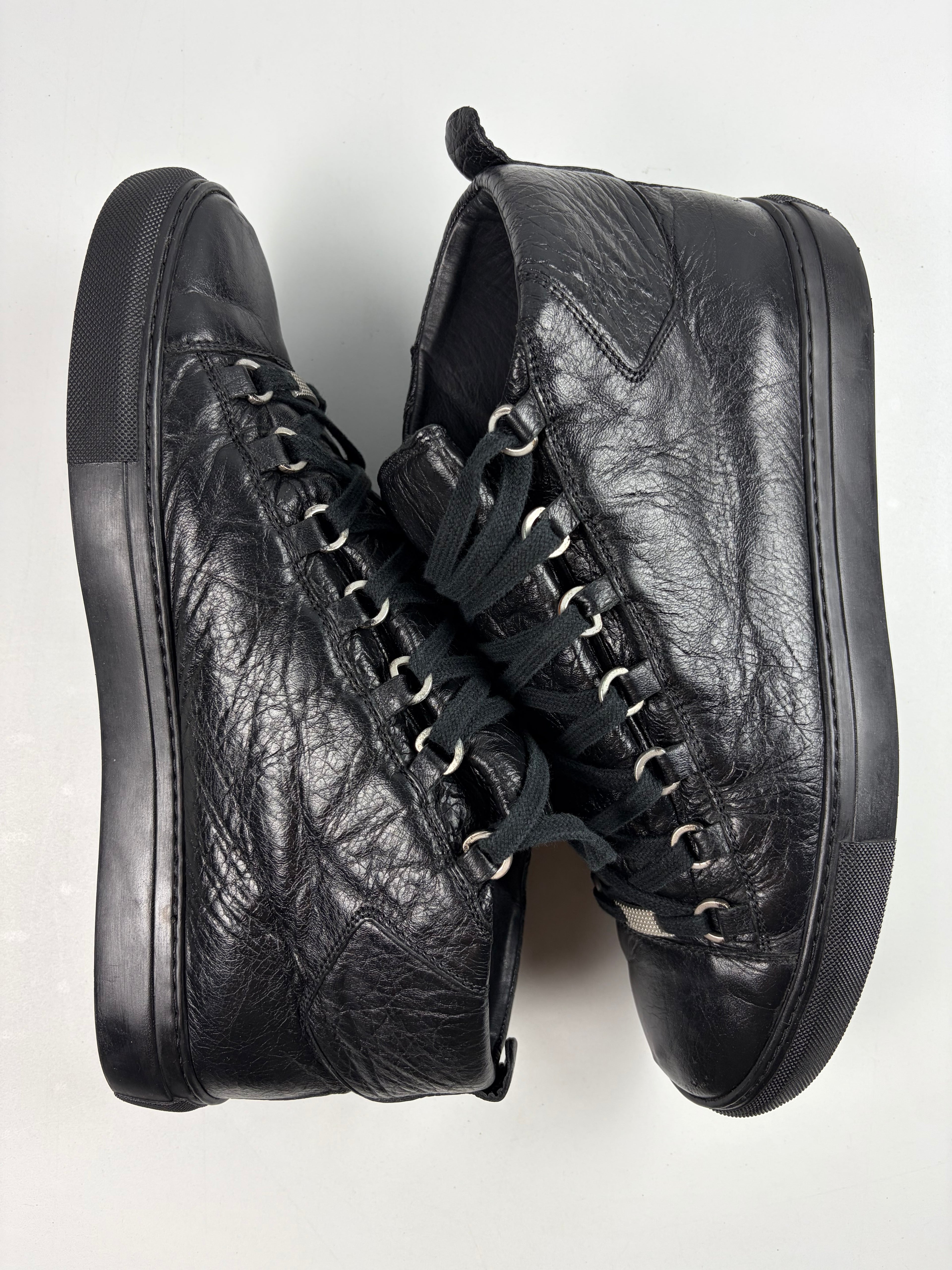 Balenciaga arena high tops - eu 44 / us 11 - black