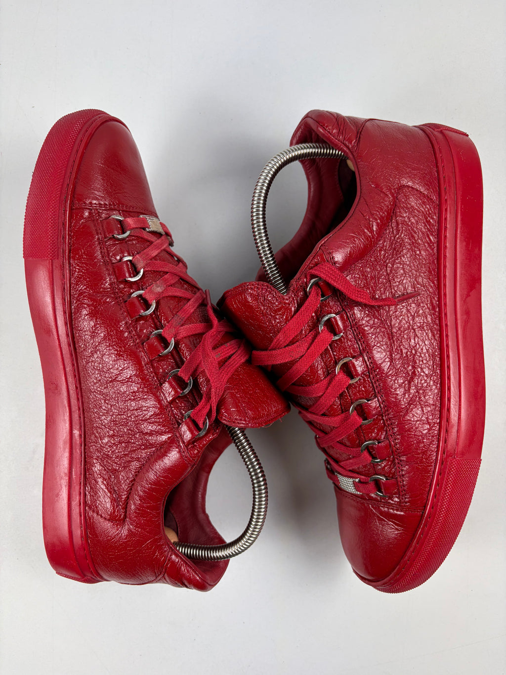 Balenciaga arena low - eu 42 / us 9 / uk 8 - red