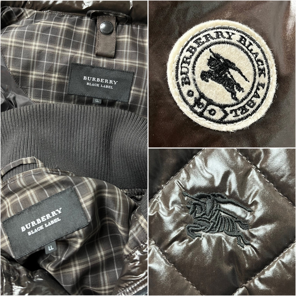 00’s BURBERRY made in Japan 2 in 1 down jacket (L/LL) - brown
