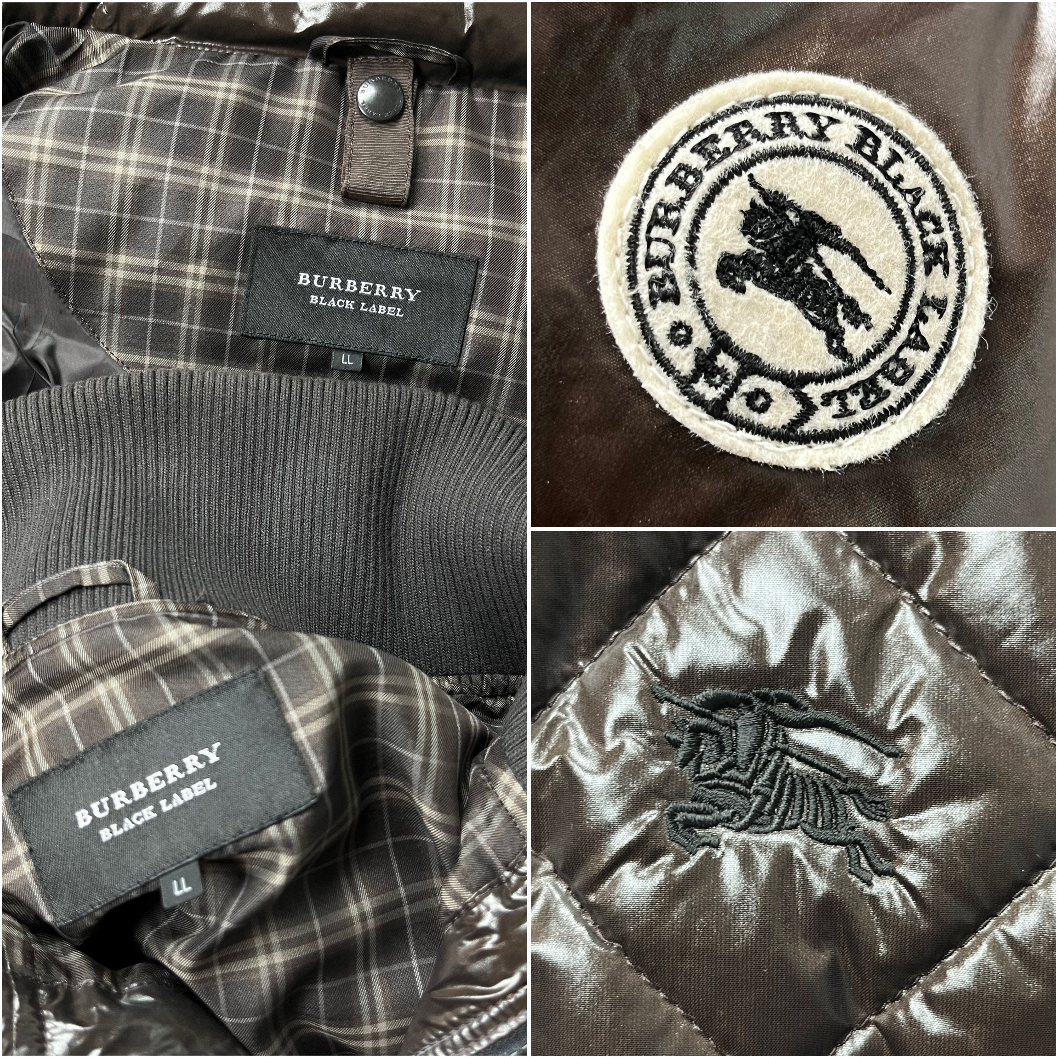 00’s BURBERRY made in Japan 2 in 1 down jacket (L/LL) - brown