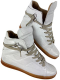 2012 Maison Margiela X H&M high tops - eu 41 - white