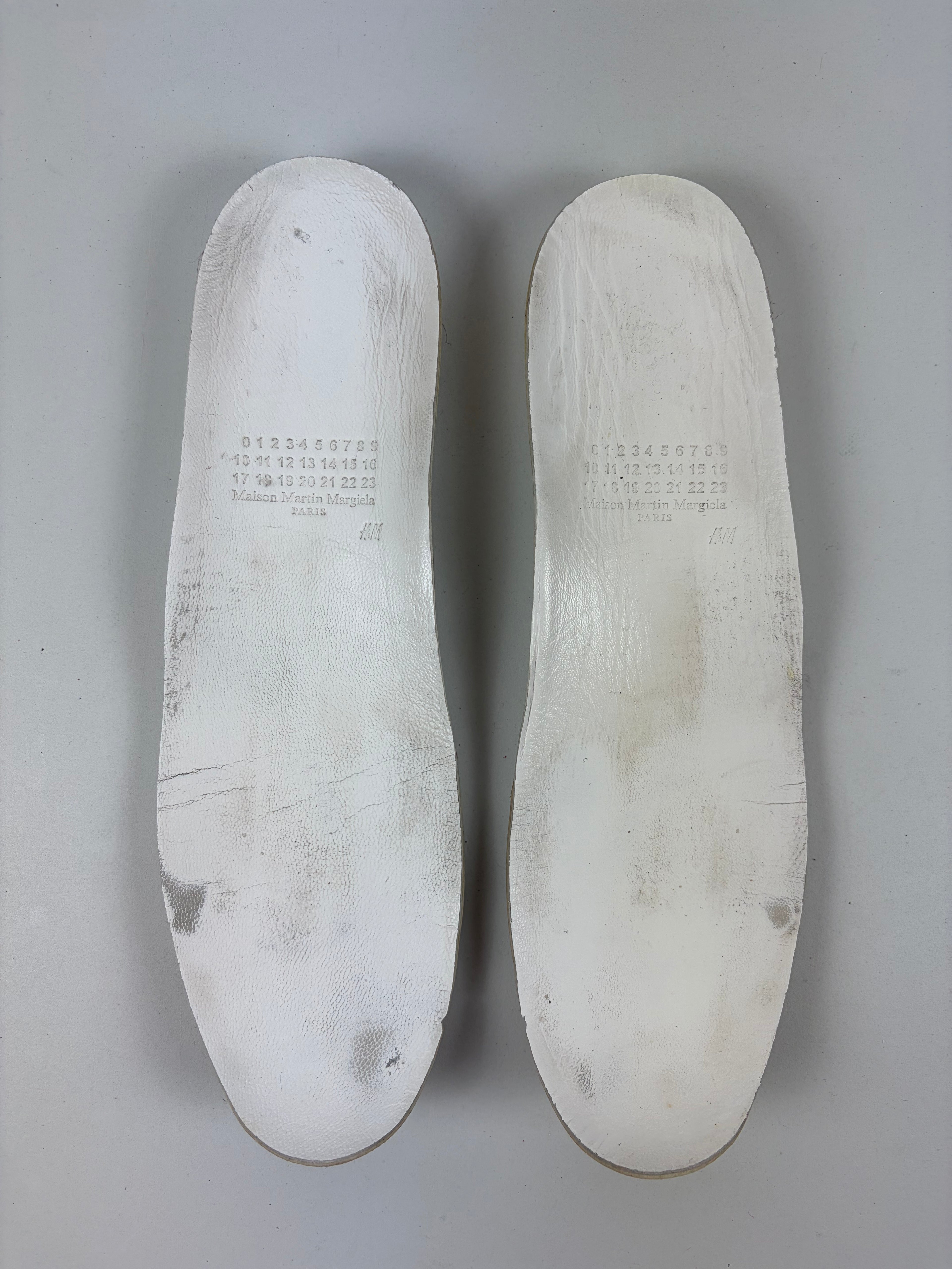 2012 Maison Margiela X H&M high tops - eu 41 - white