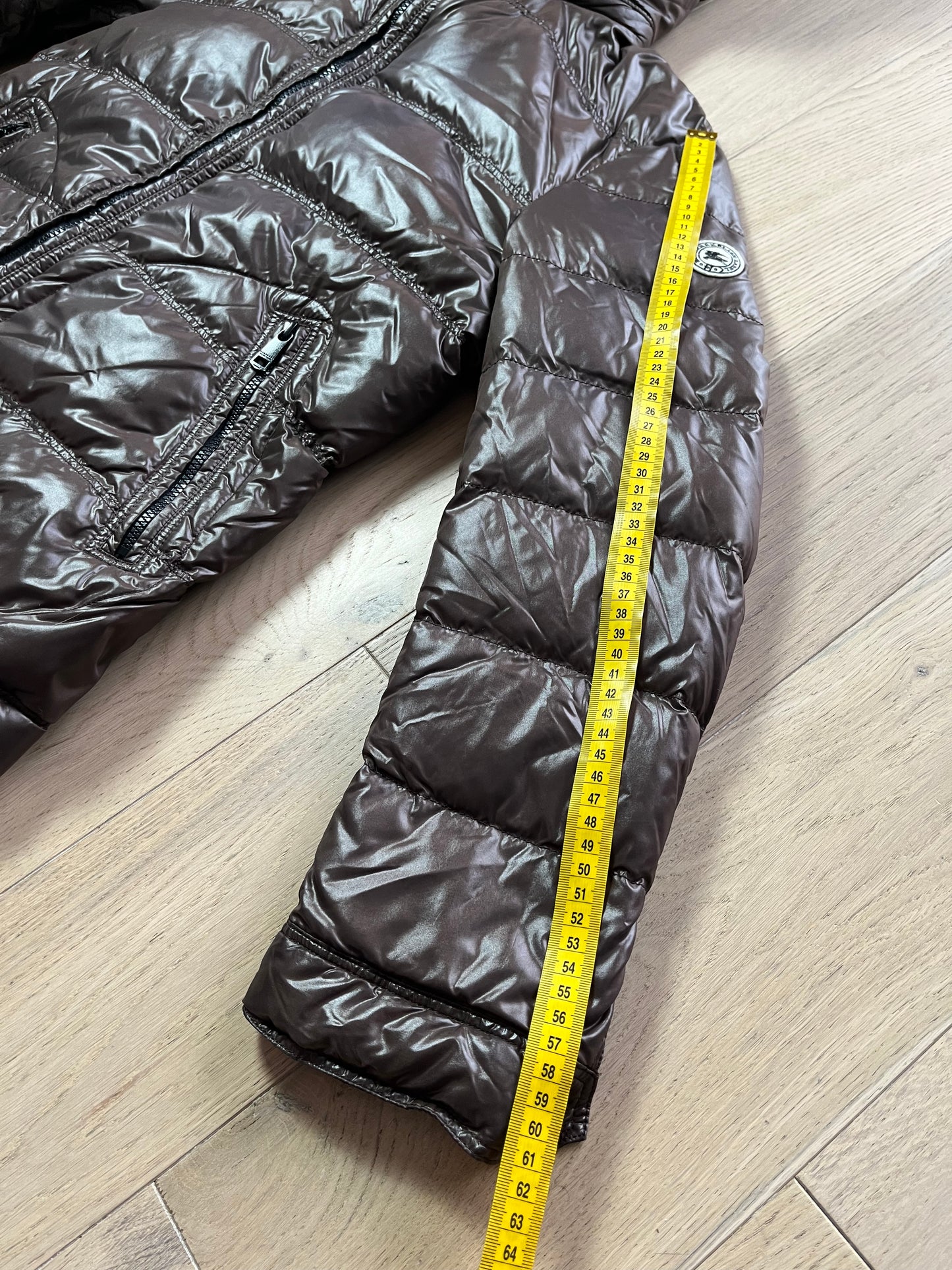 00’s BURBERRY made in Japan 2 in 1 down jacket (M/L) - brown