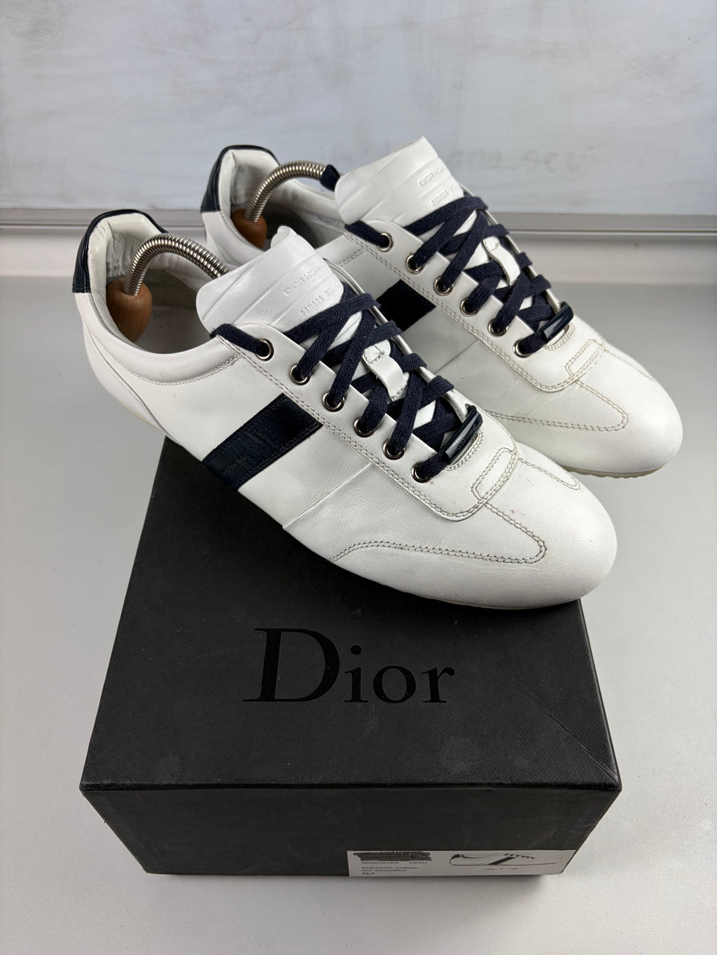 Dior Homme low tops - eu 42.5 / us 9.5 - white