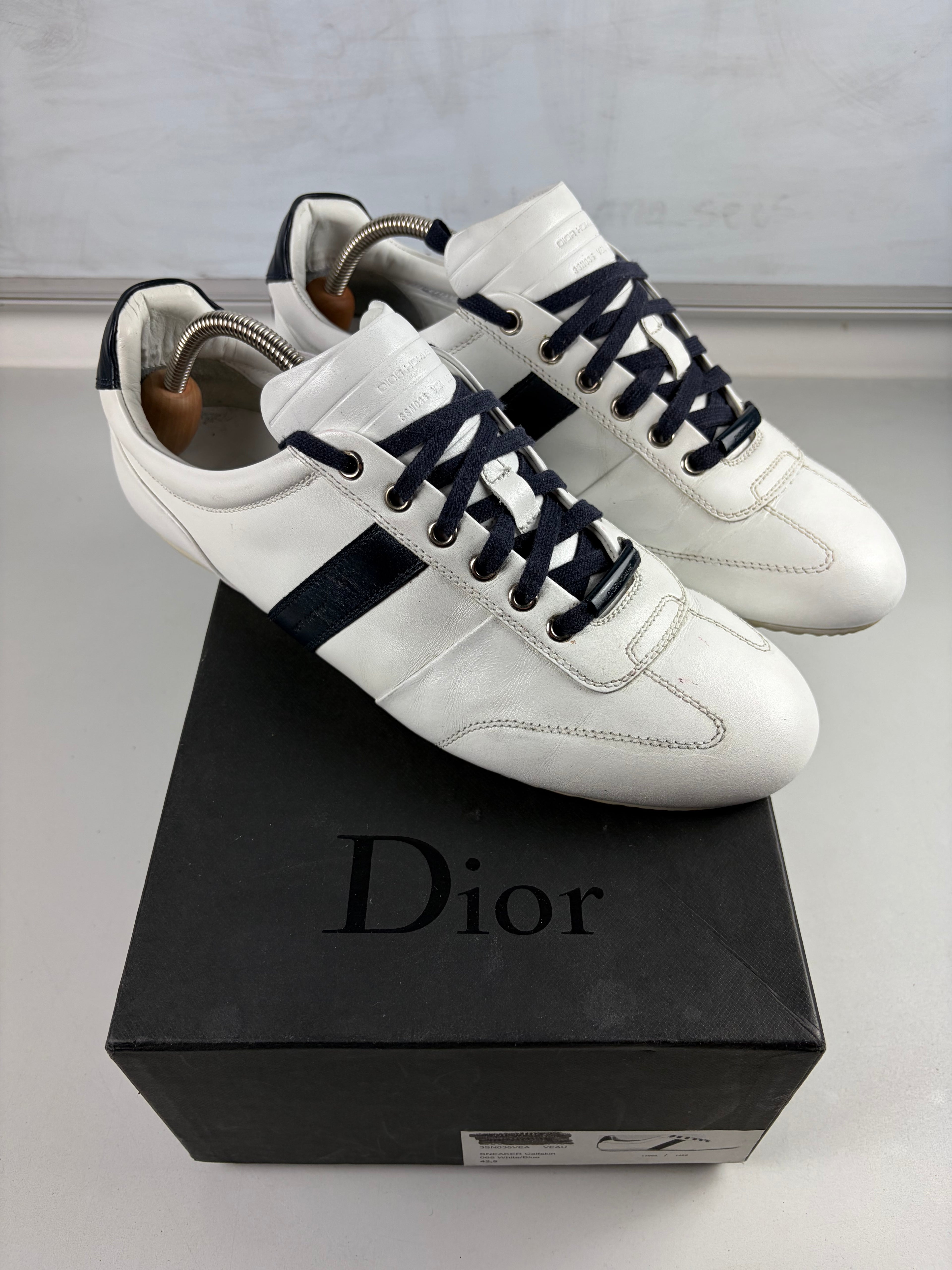 Dior Homme low tops - eu 42.5 / us 9.5 - white