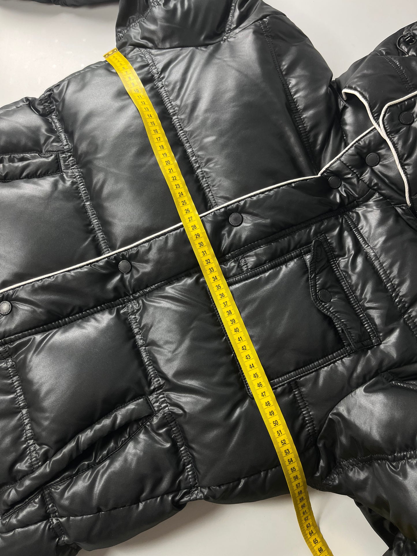 00’s BURBERRY made in Japan real down jacket (M/L) - black