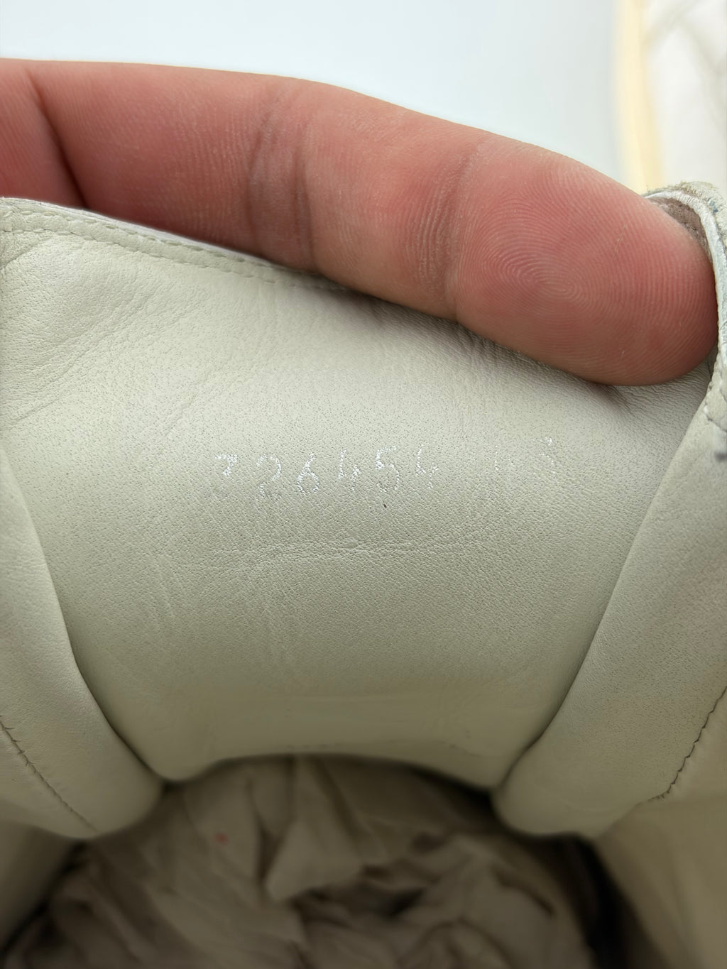 Balenciaga arena high tops - eu 43 - white
