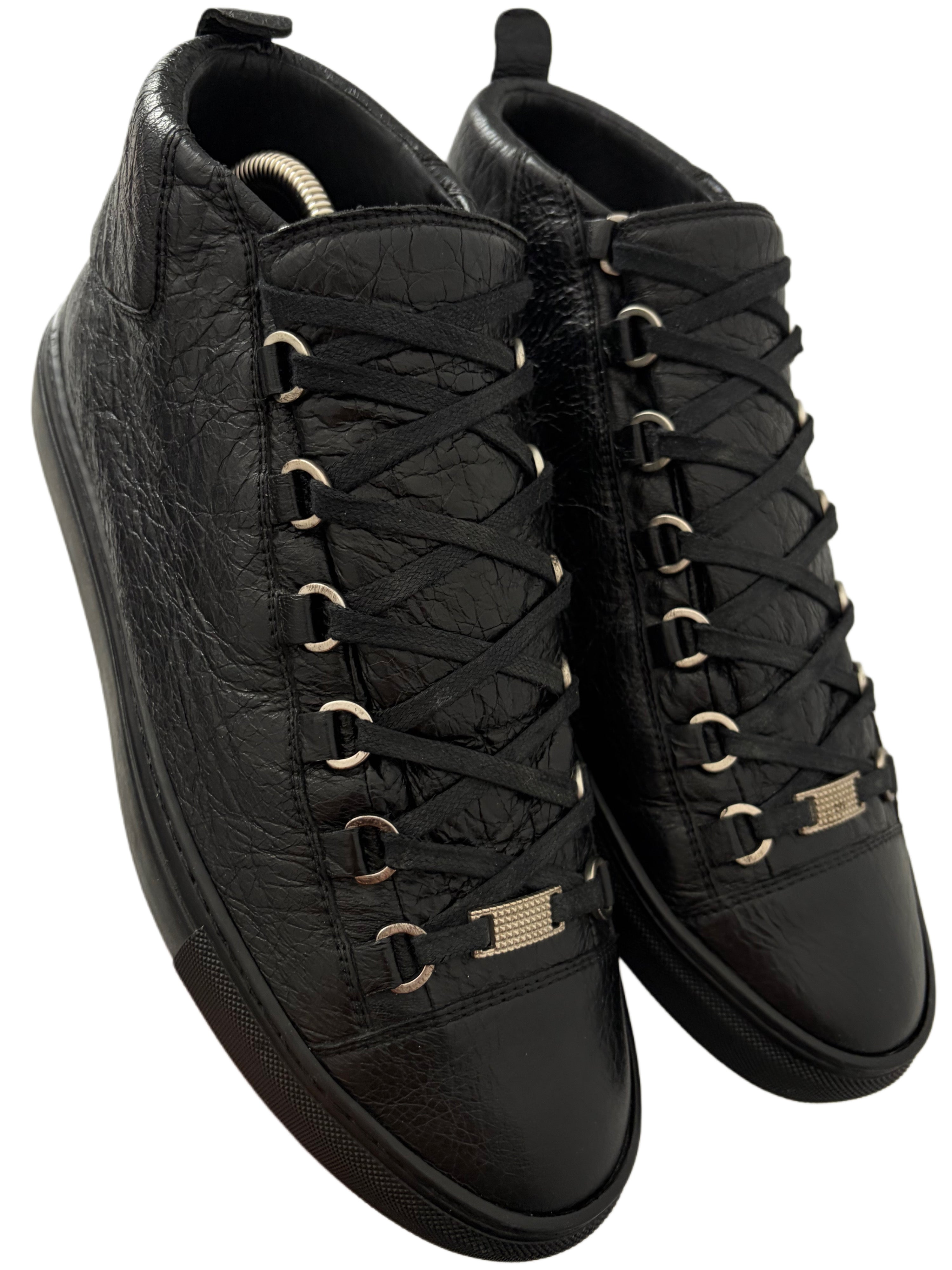 Balenciaga arena black high tops - eu 41 - black