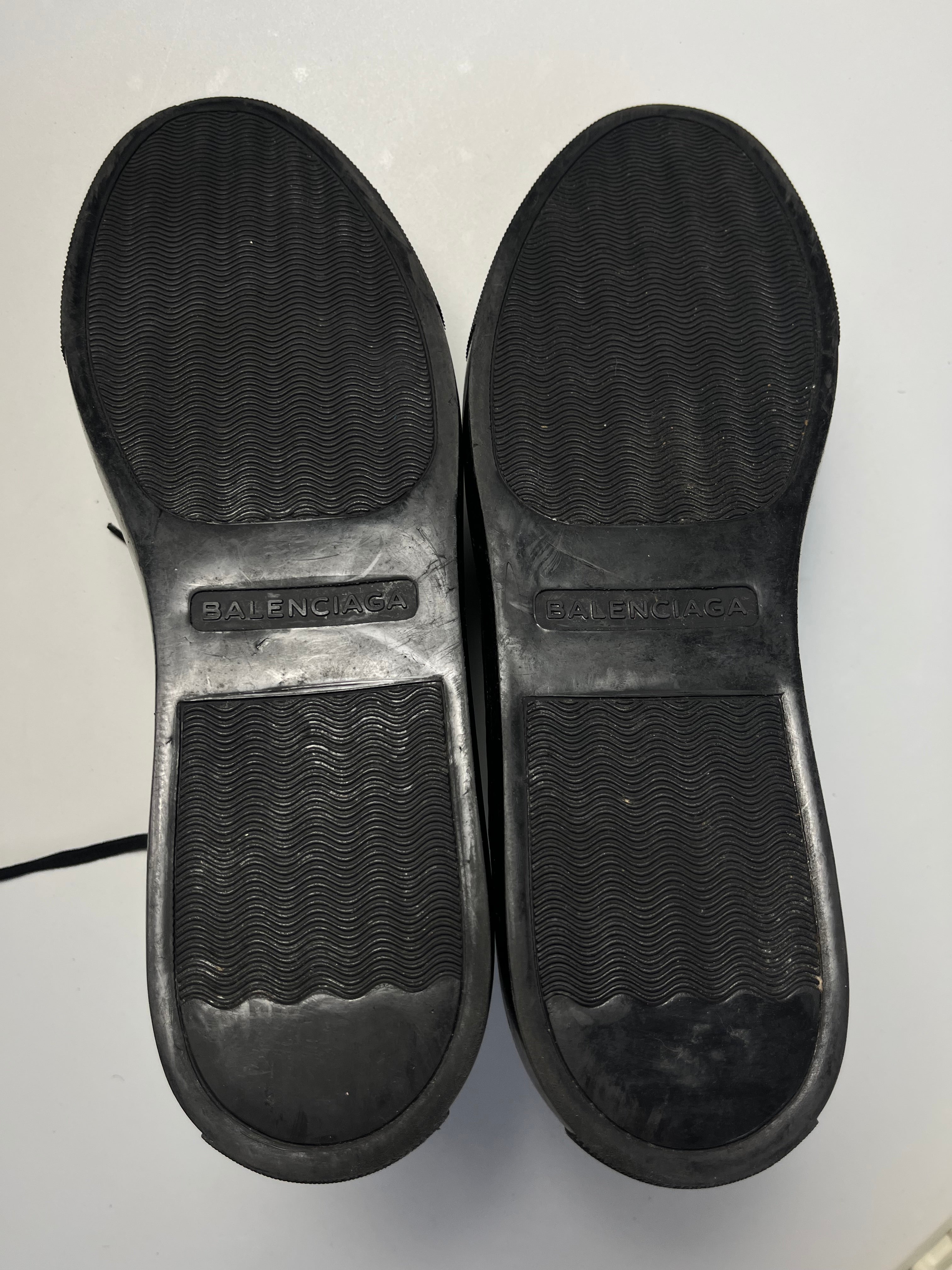 Balenciaga arena high tops - eu 45 - black