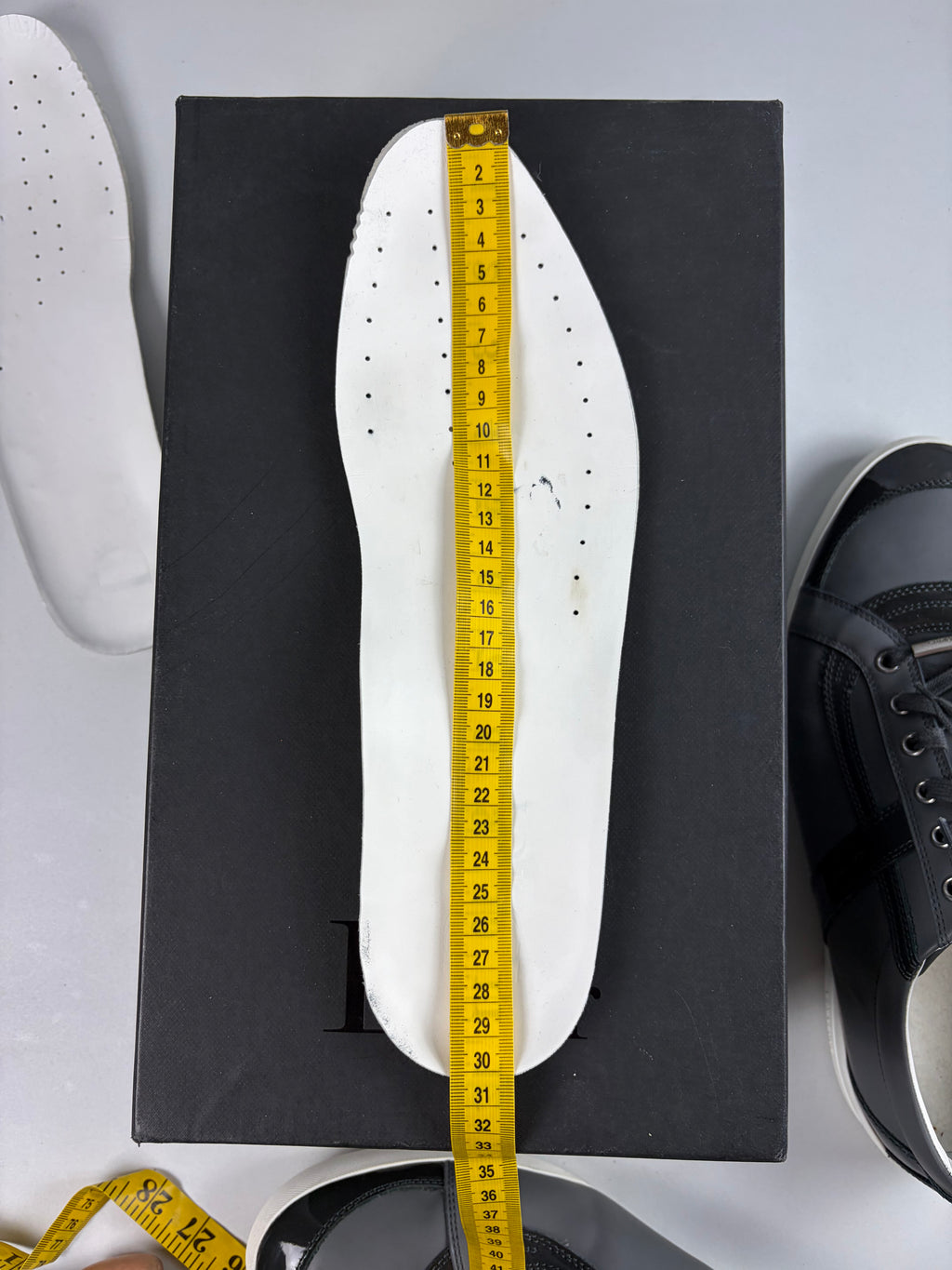 Dior Homme low tops - eu 44 / us 11 - grey