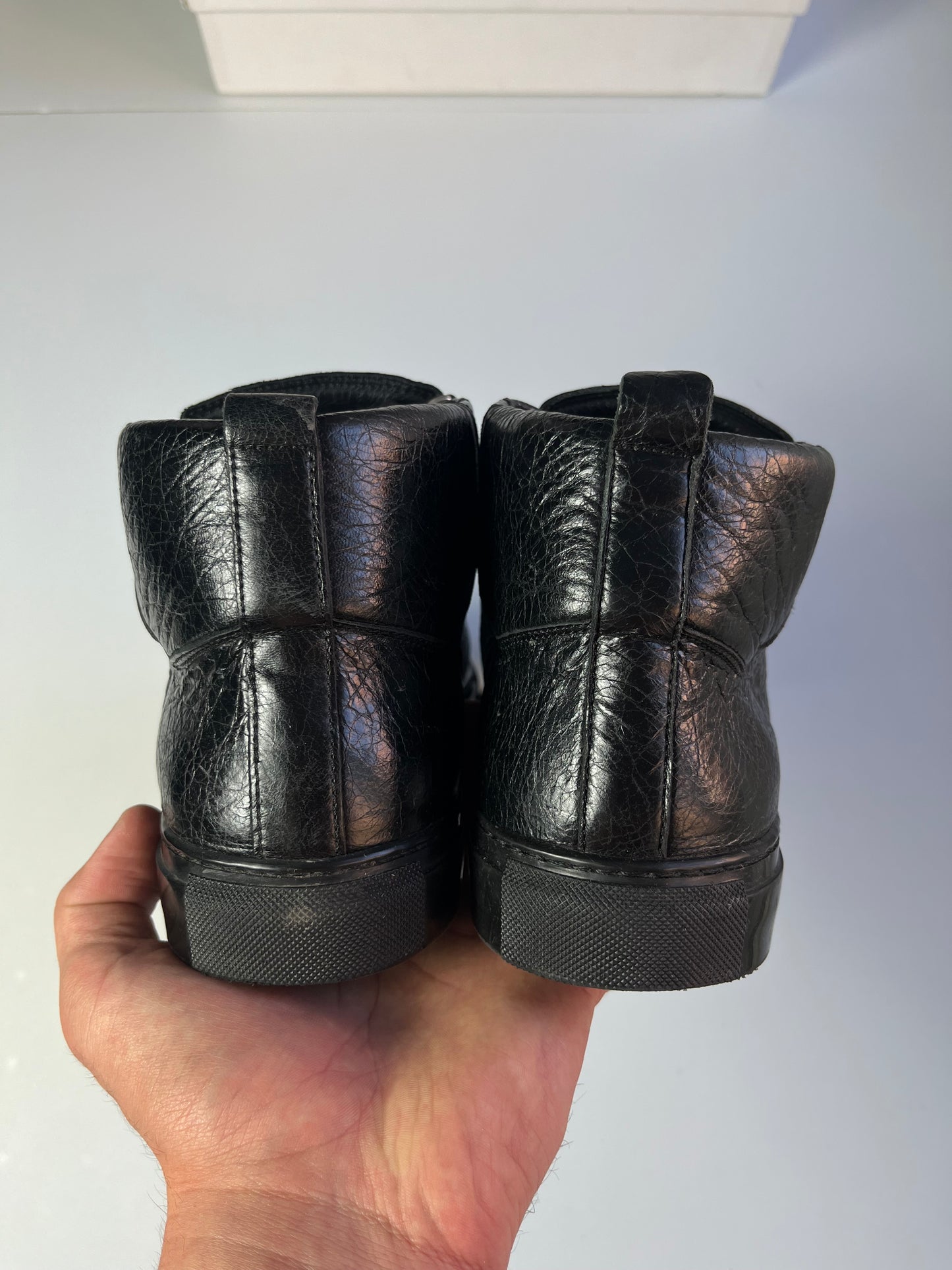 Balenciaga arena high tops - eu 45 - black