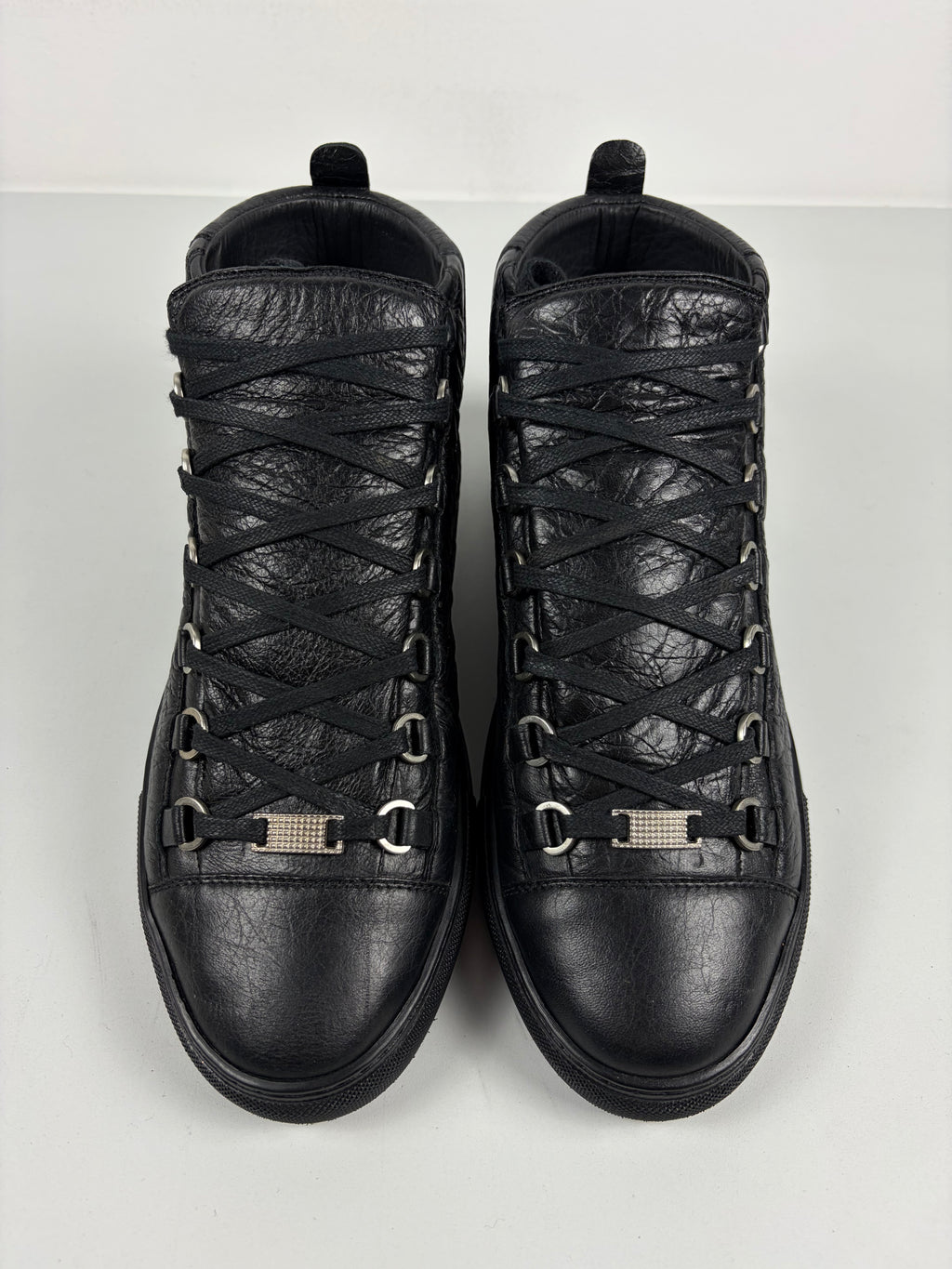 Balenciaga arena high tops - eu 42 / us 9 - black