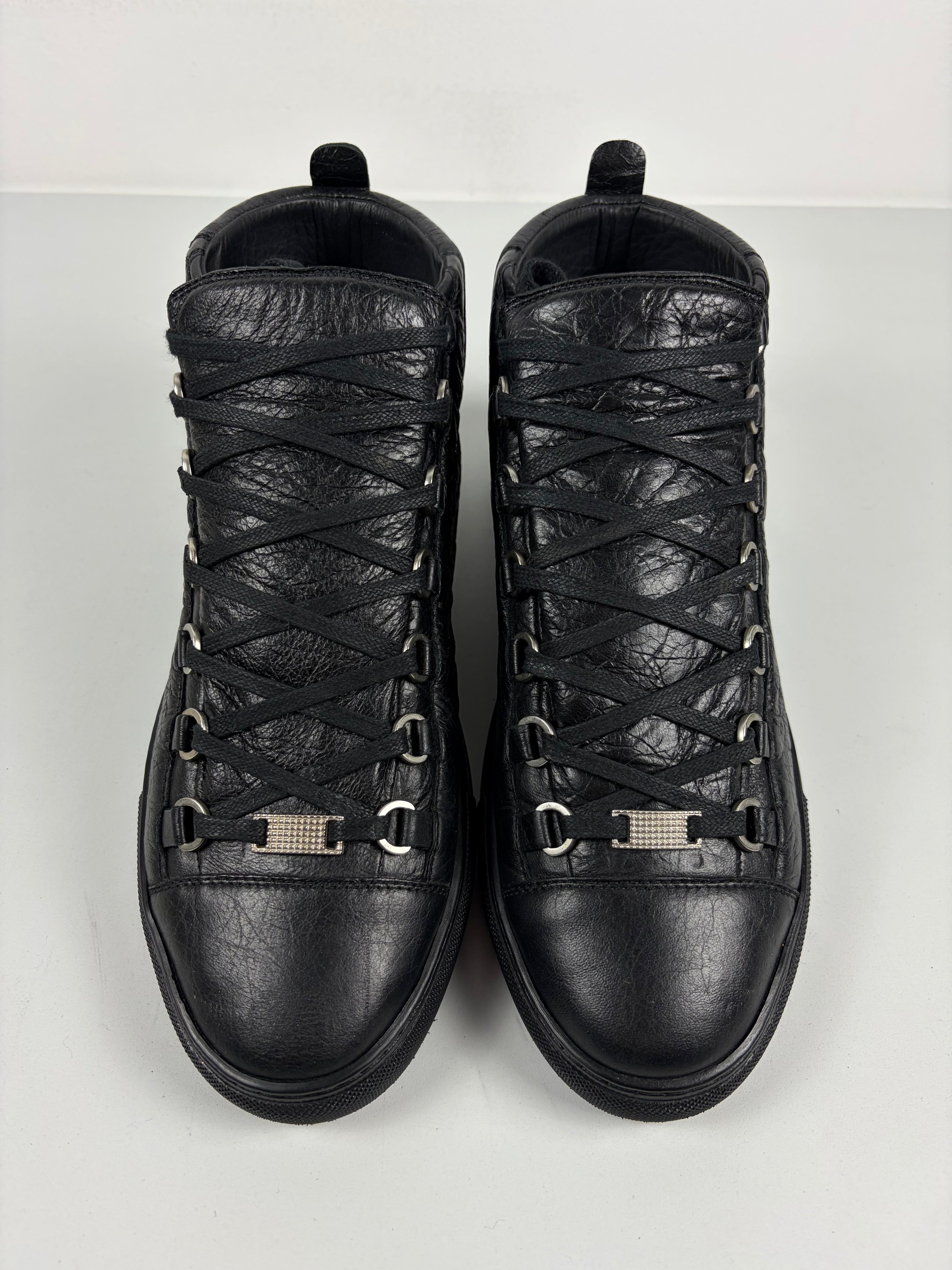 Balenciaga arena high tops - eu 42 / us 9 - black