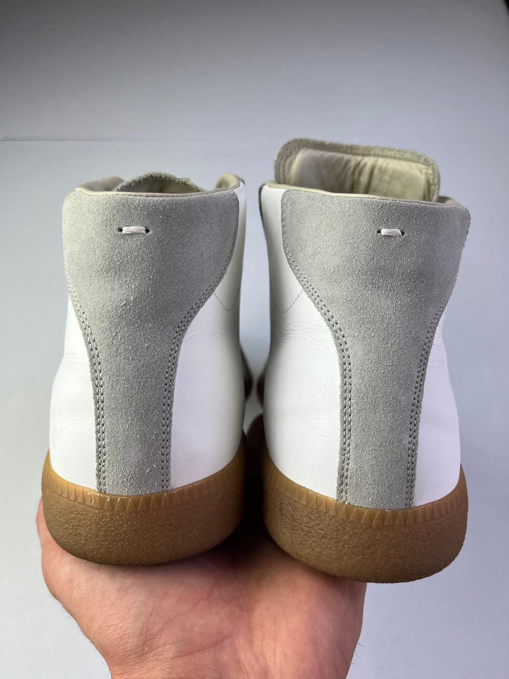 Maison Margiela high top gats - Eu 45 - white
