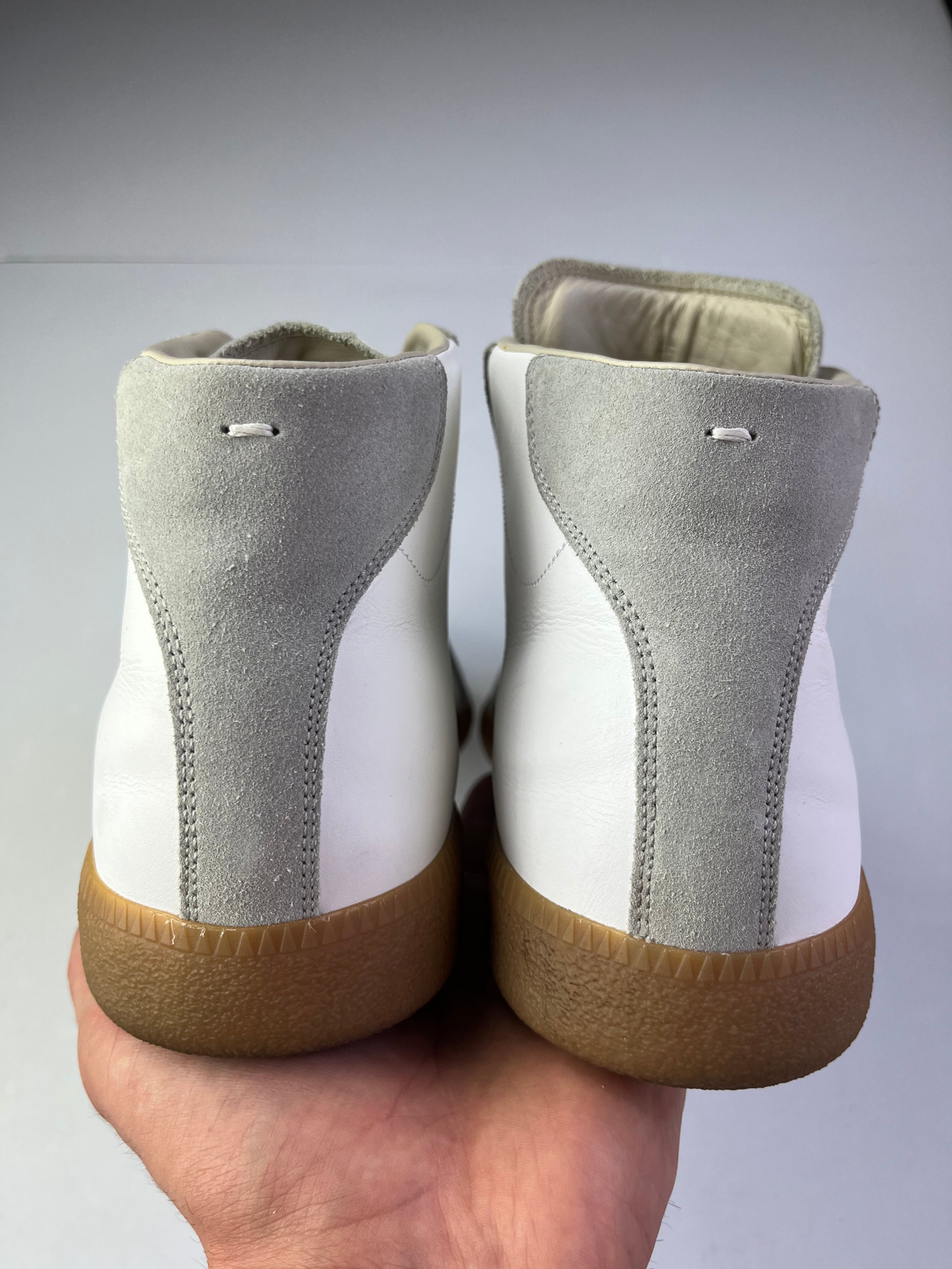 Maison Margiela high top gats - Eu 45 - white