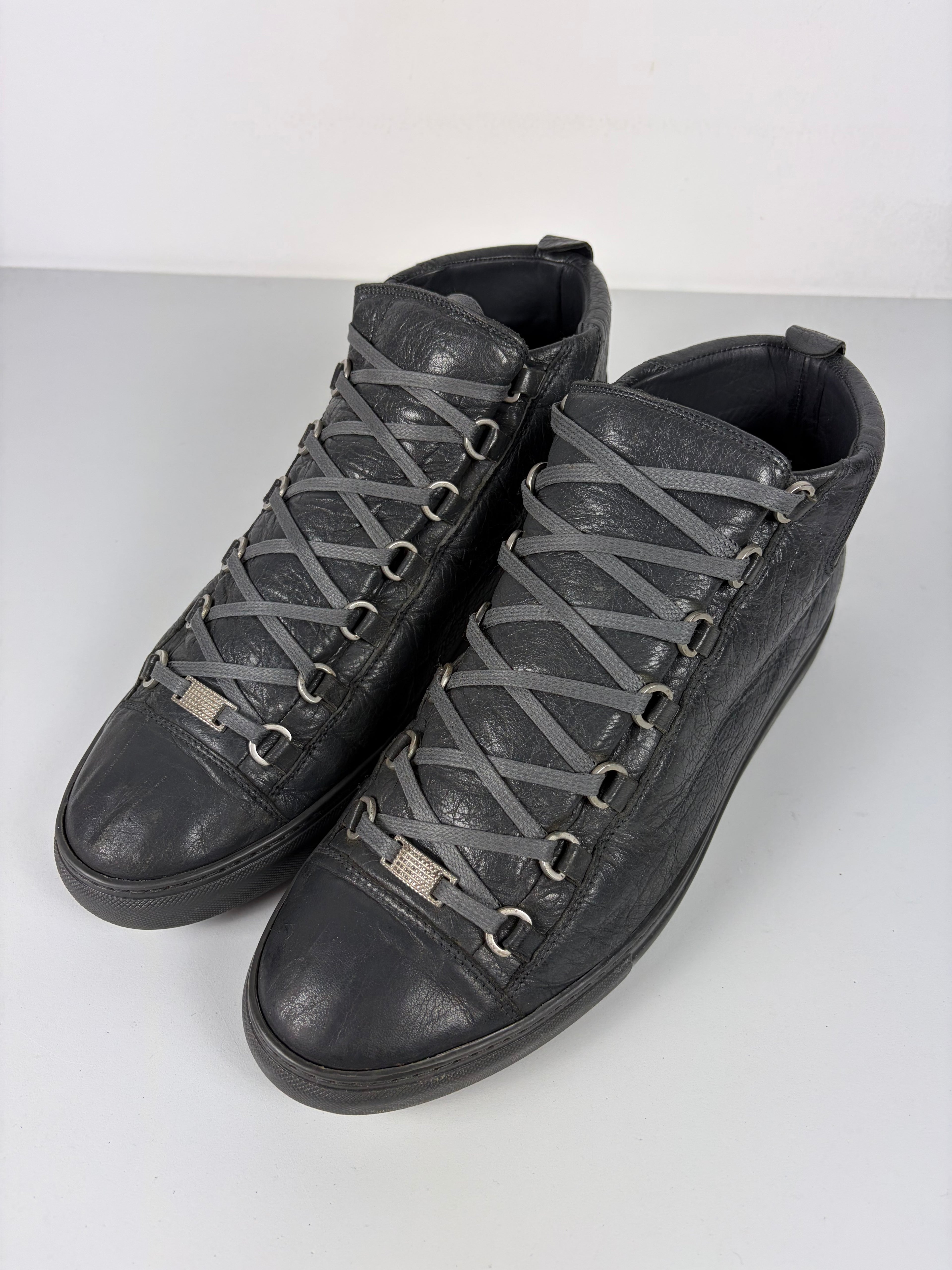 Balenciaga arena high tops - eu 44 - dark grey