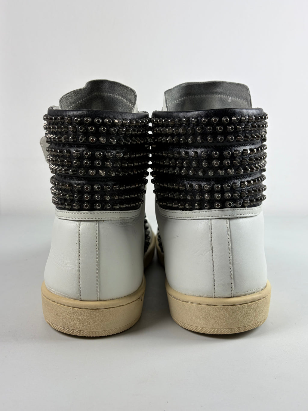 Saint Laurent Paris AW/14 studded high tops - eu 45 / us 12