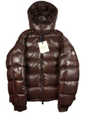 MONCLER ‘Maya’ down jacket - men’s size 5 (XL) - brown - brand new with tags
