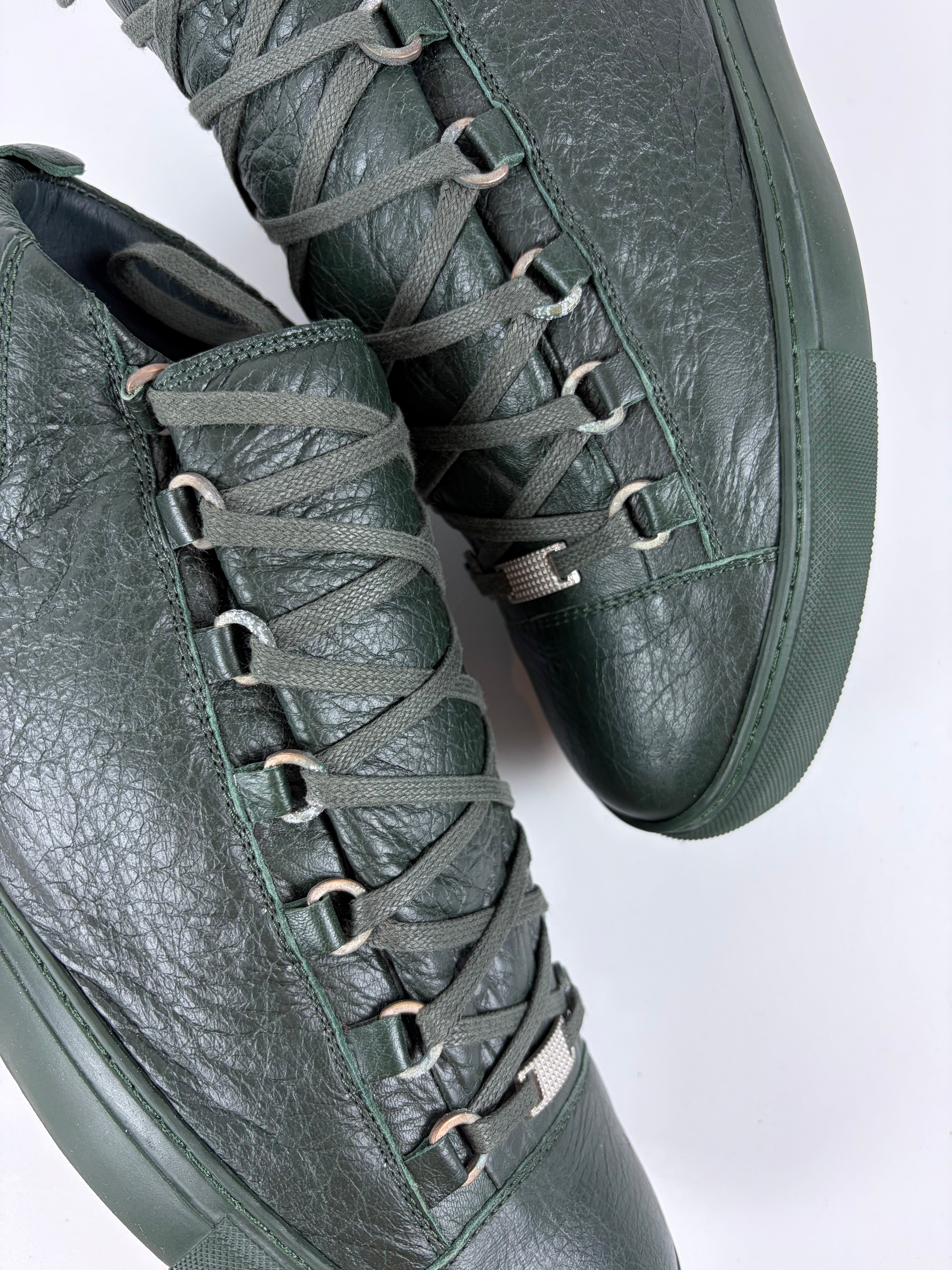 Balenciaga arena high tops - eu 44 - green