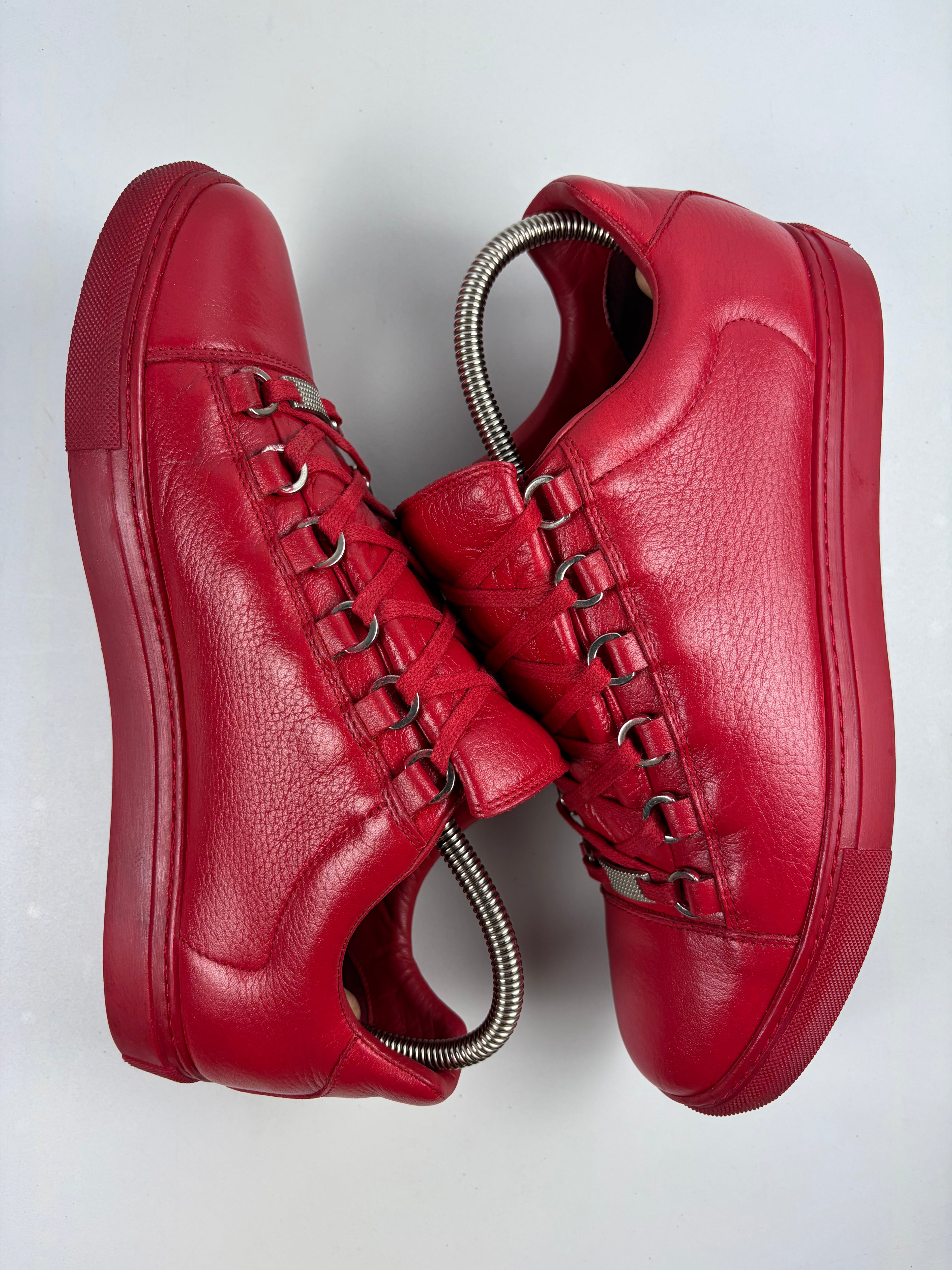 Balenciaga arena low - eu 40 / us 7 - red