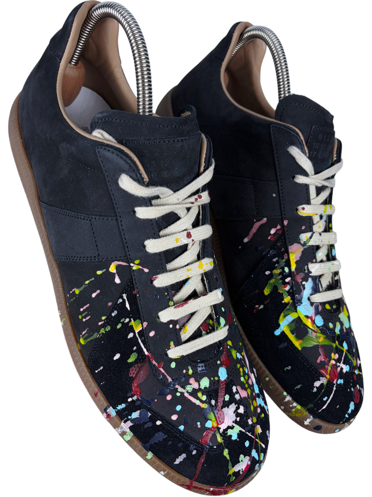 Maison Margiela Replica ‘Black Paintsplatter’ - eu 46 / us 13 / uk 12