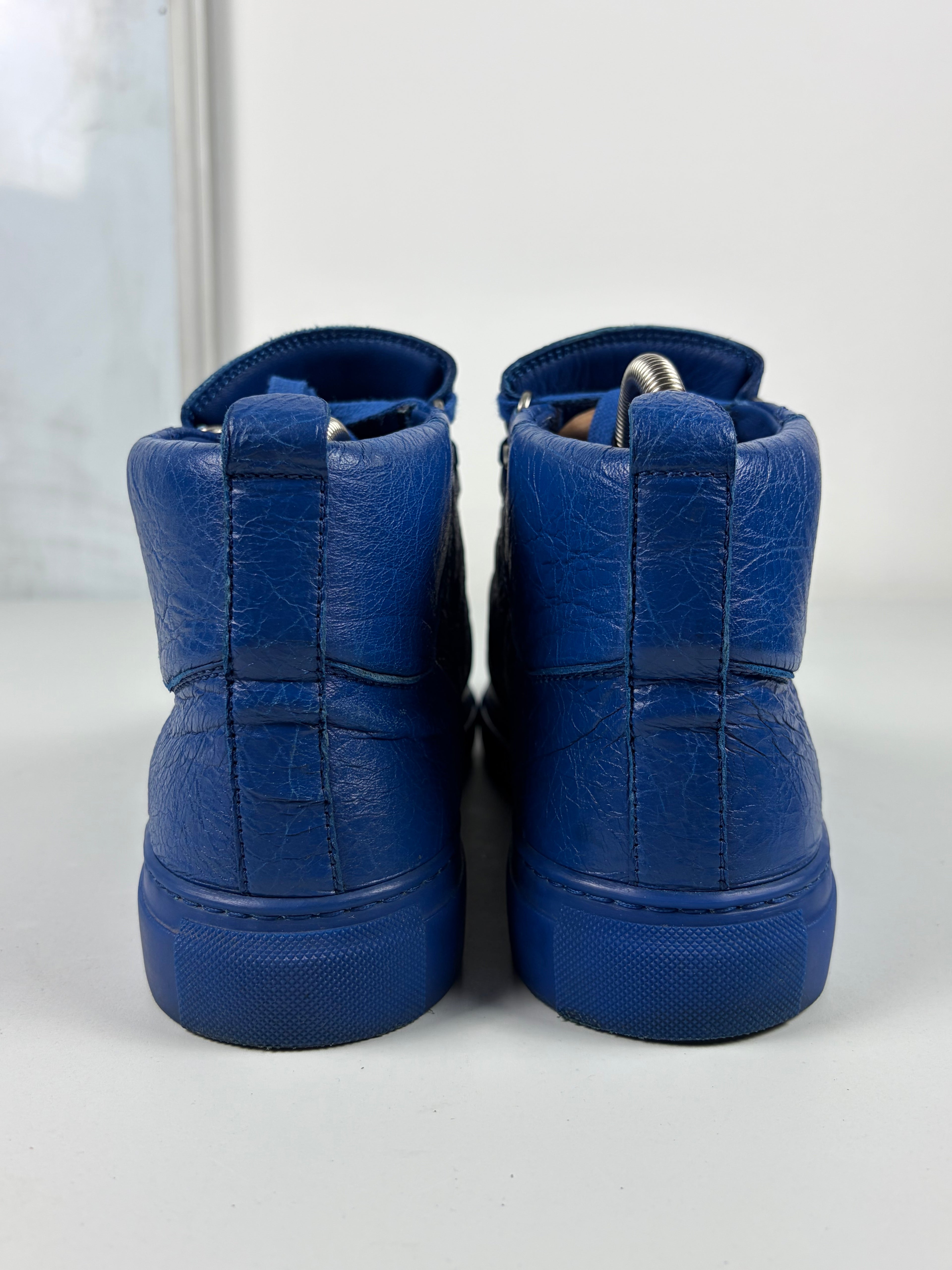 Balenciaga arena high tops - eu 40 / us 7 - blue