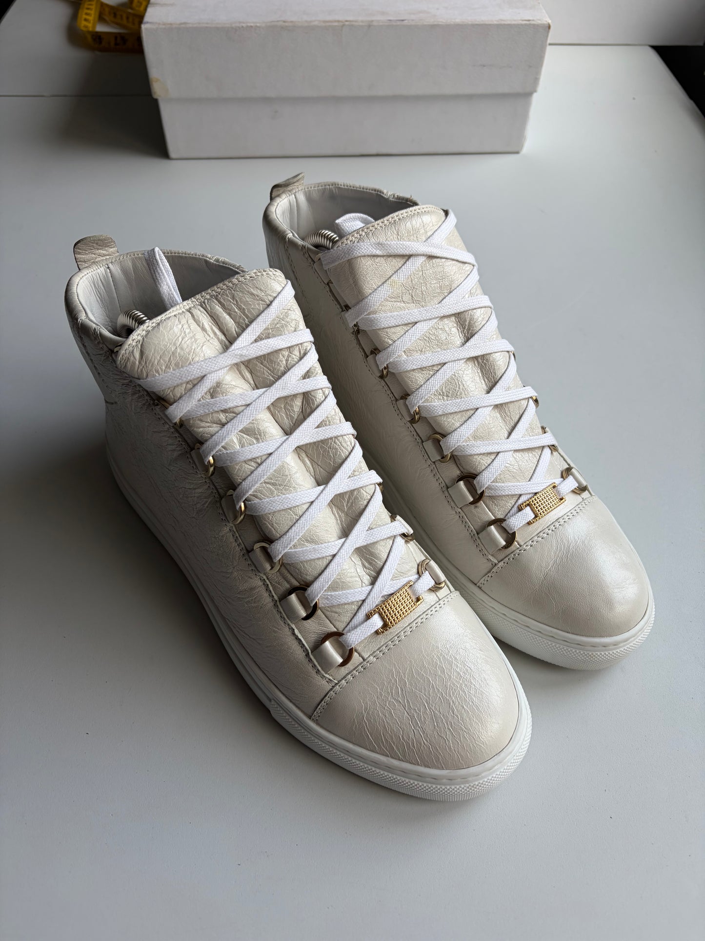 Balenciaga arena high tops - eu 41 - white