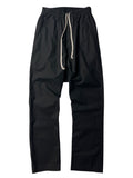 RICK OWENS COTTON PANTS - size 48 - black