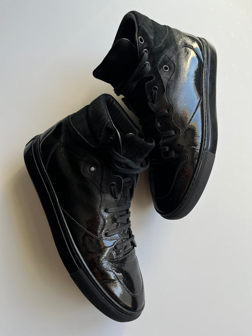 Balenciaga high top black gradient - eu 41 - black
