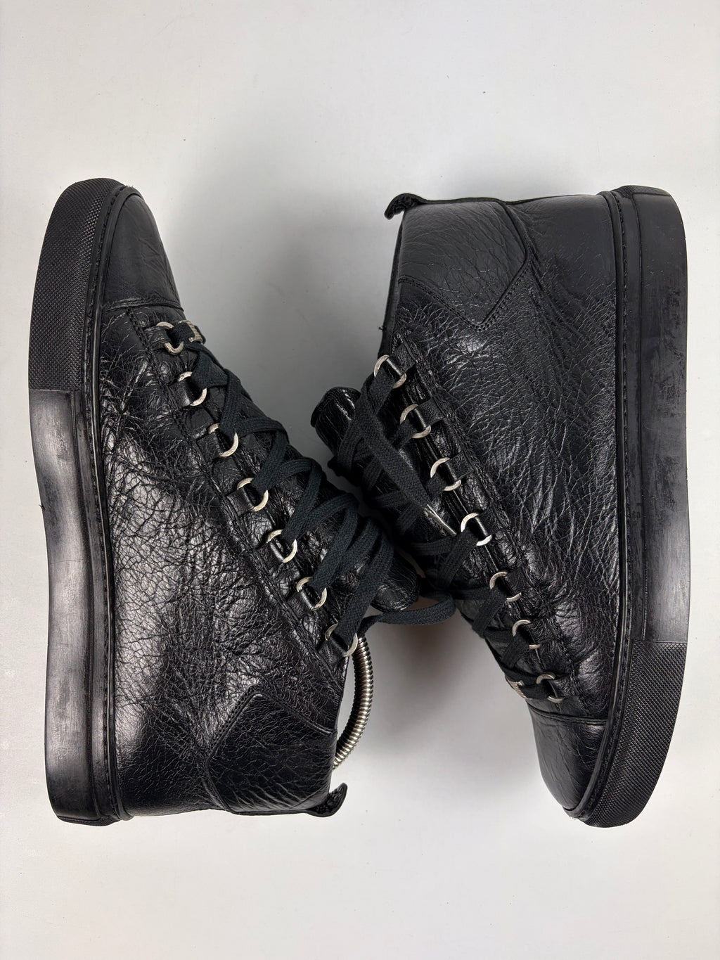 Balenciaga arena high tops - eu 42 / us 9 - black