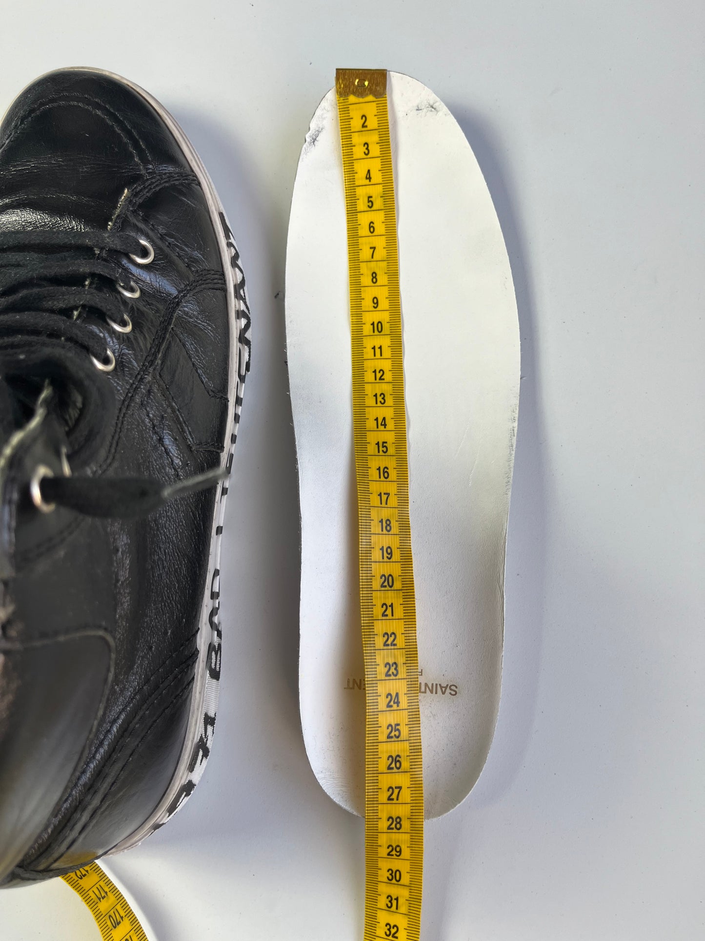 2017 Saint Laurent "Bad Lieutenant" high tops - eu 42 - black