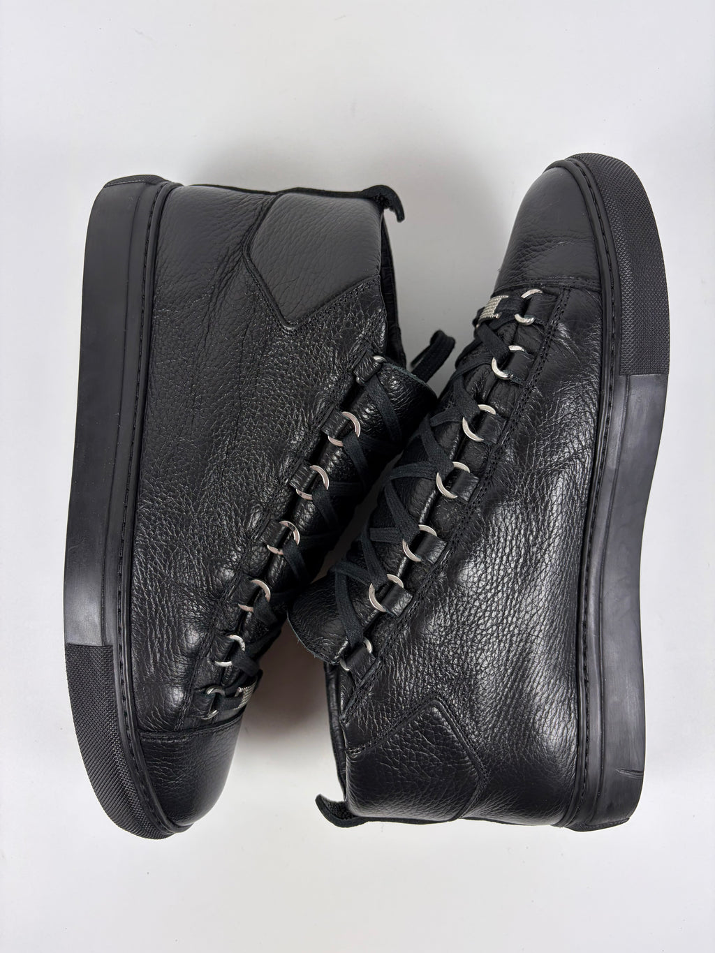 Balenciaga arena high tops - eu 42 - black