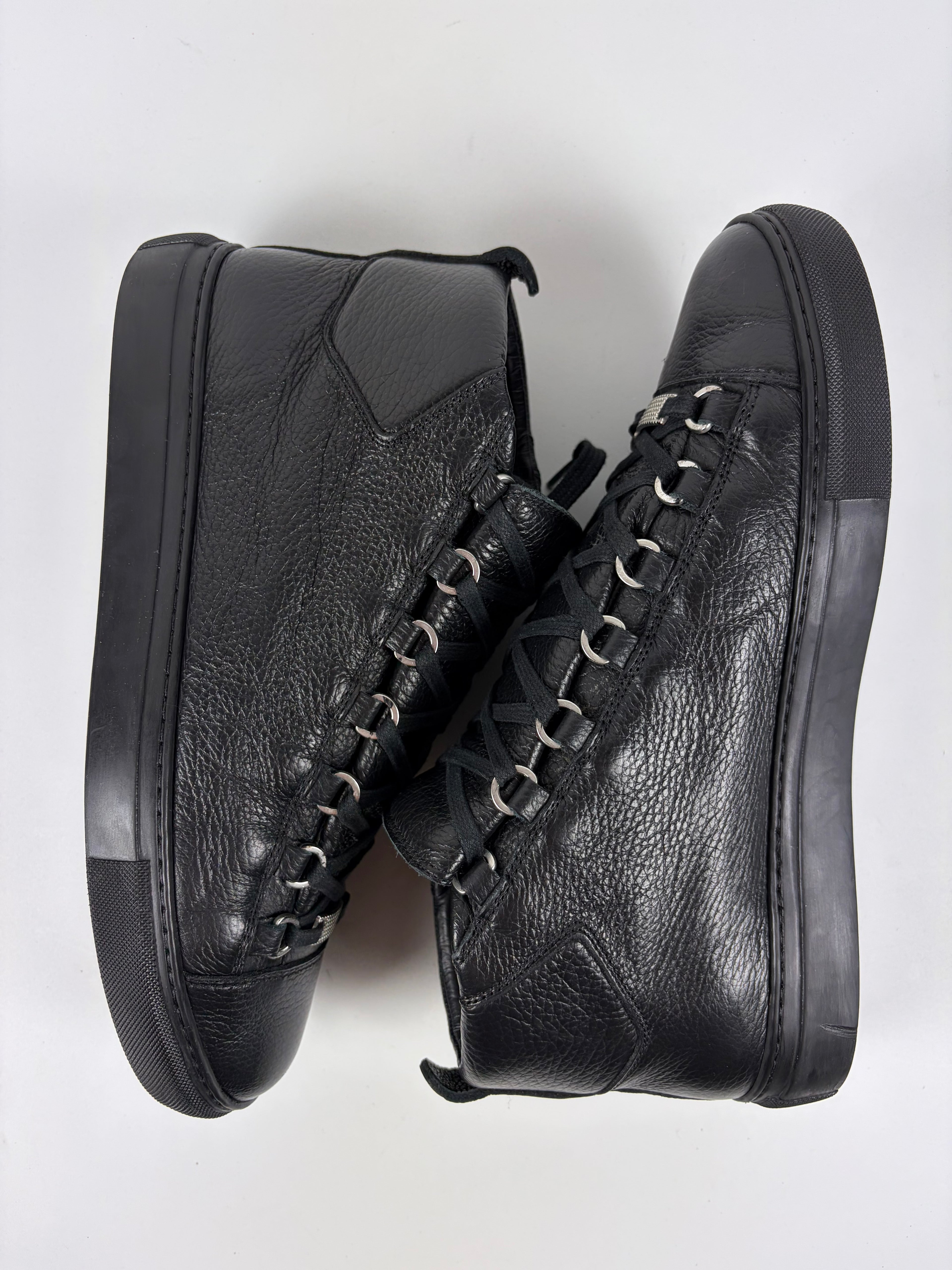 Balenciaga arena high tops - eu 42 - black