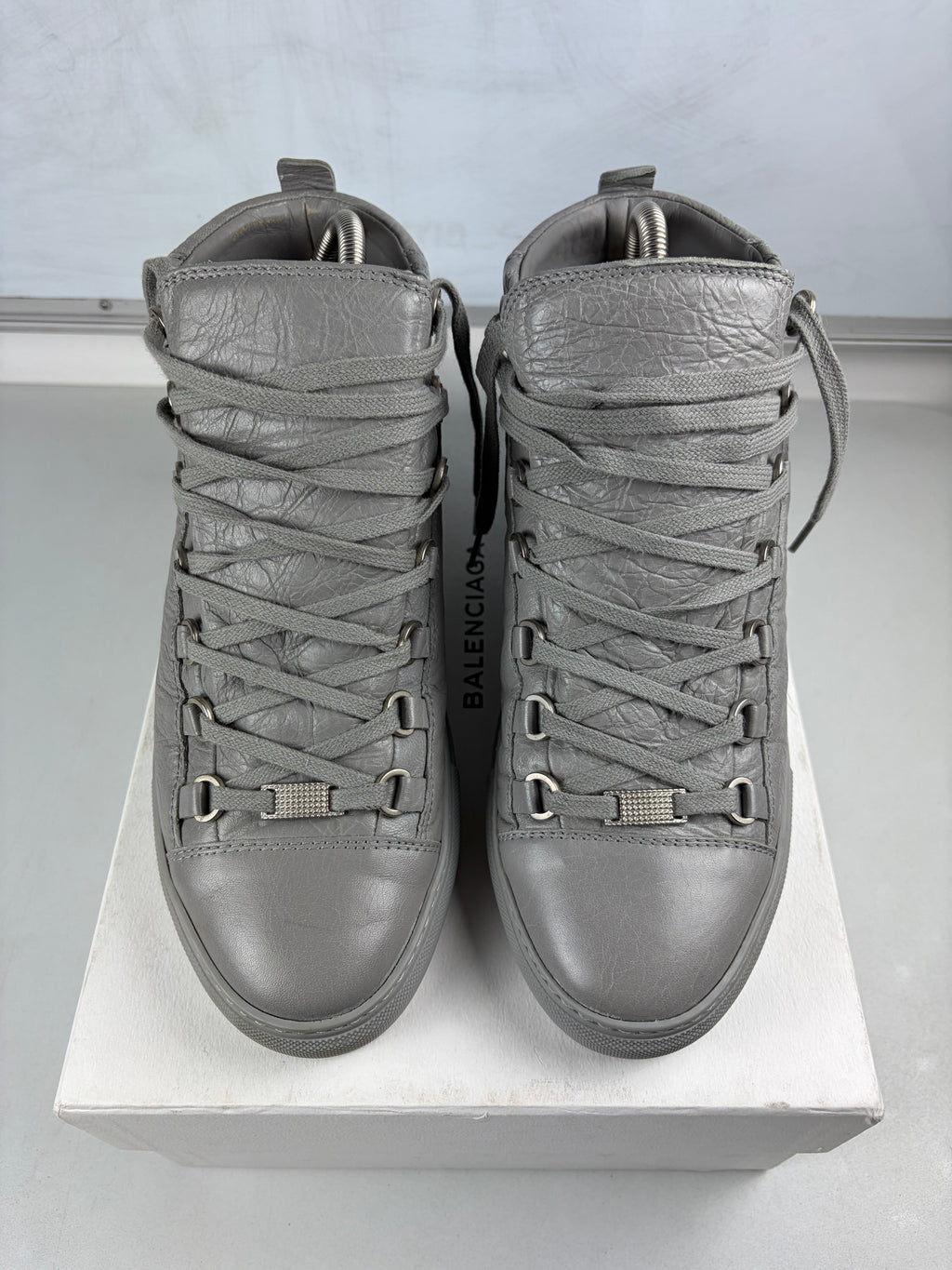 Balenciaga arena high tops - eu 41 / us 8 / uk 7 - grey