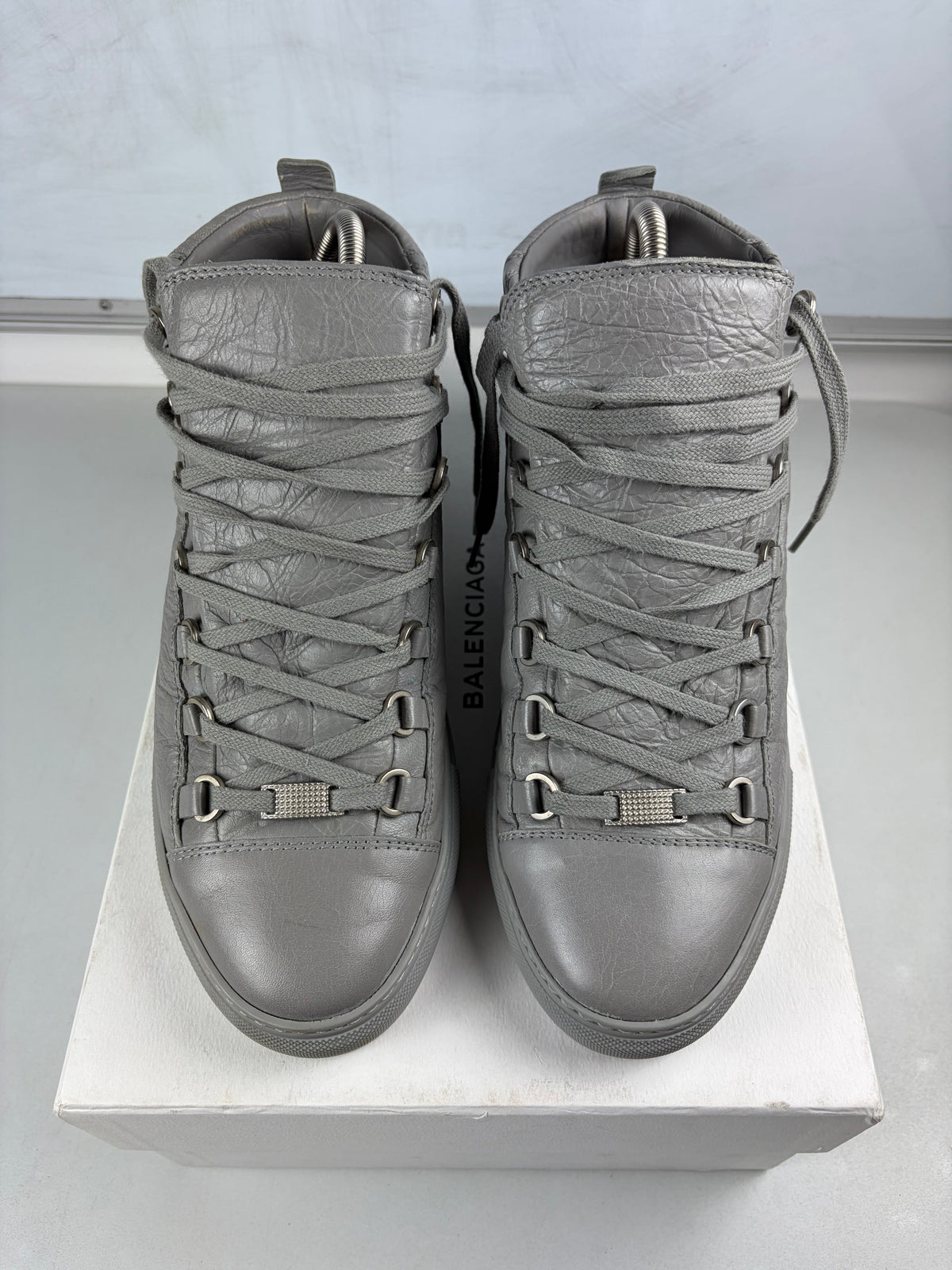 Balenciaga arena high tops - eu 41 / us 8 / uk 7 - grey