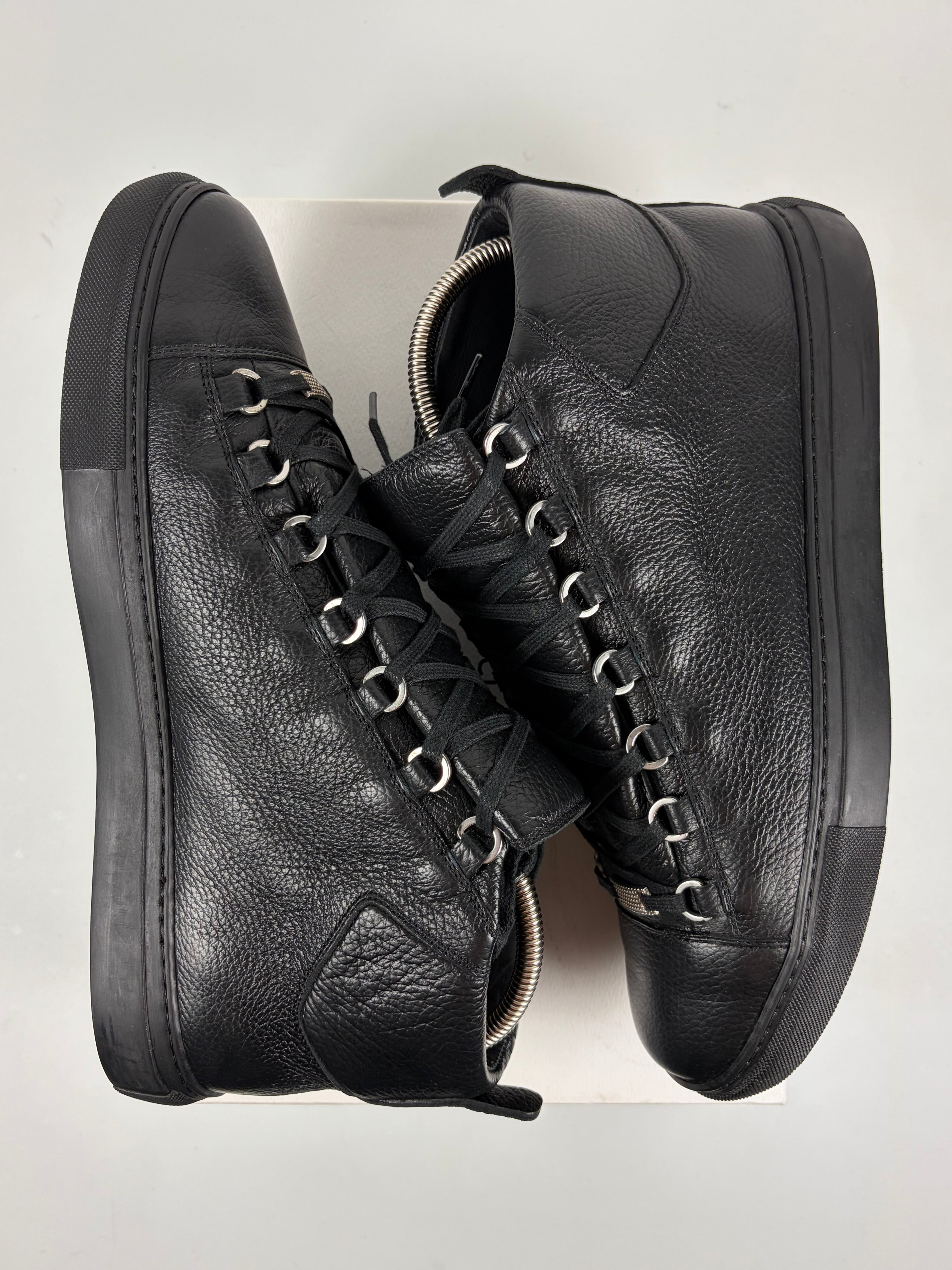 Balenciaga arena high tops - eu 45 / us 12 - black