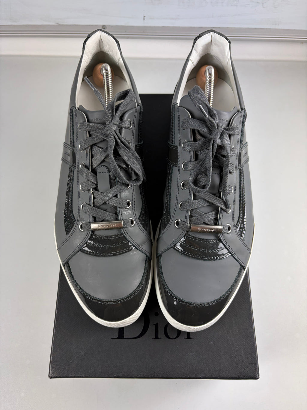 Dior Homme low tops - eu 44 / us 11 - grey