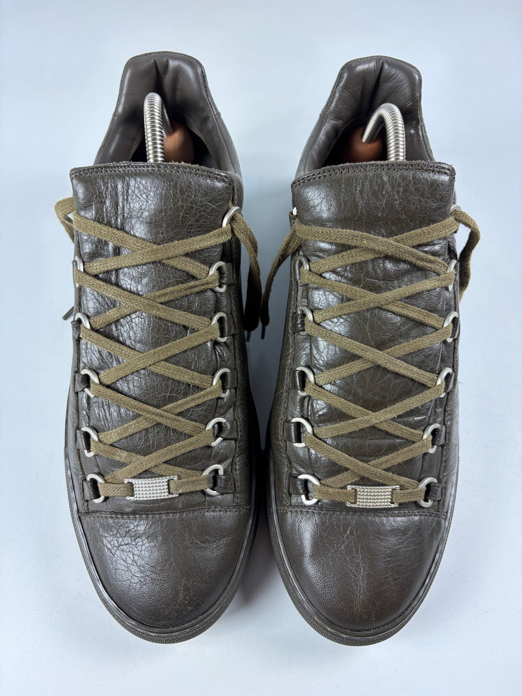 Balenciaga arena low - eu 43 / us 10 - military green